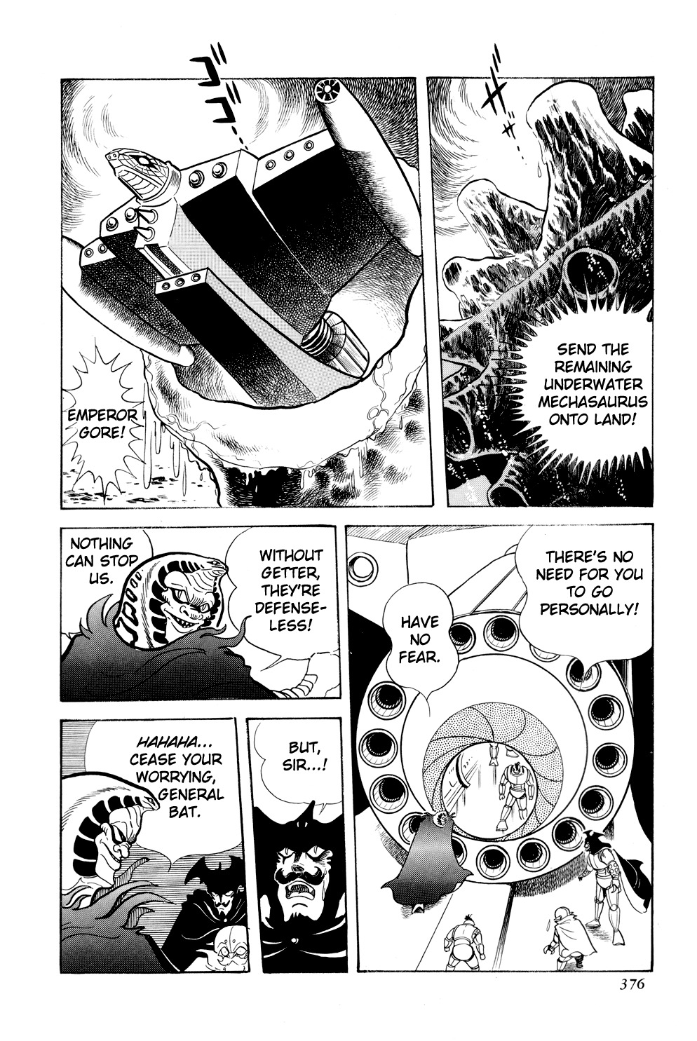 Getter Robo Chapter 13 page 15 - Chapter 13: Musashi's Last Stand