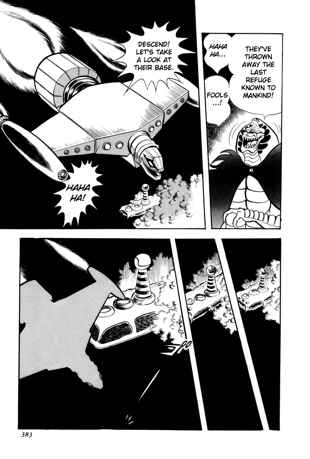 Getter Robo Chapter 13 page 22 - Chapter 13: Musashi's Last Stand