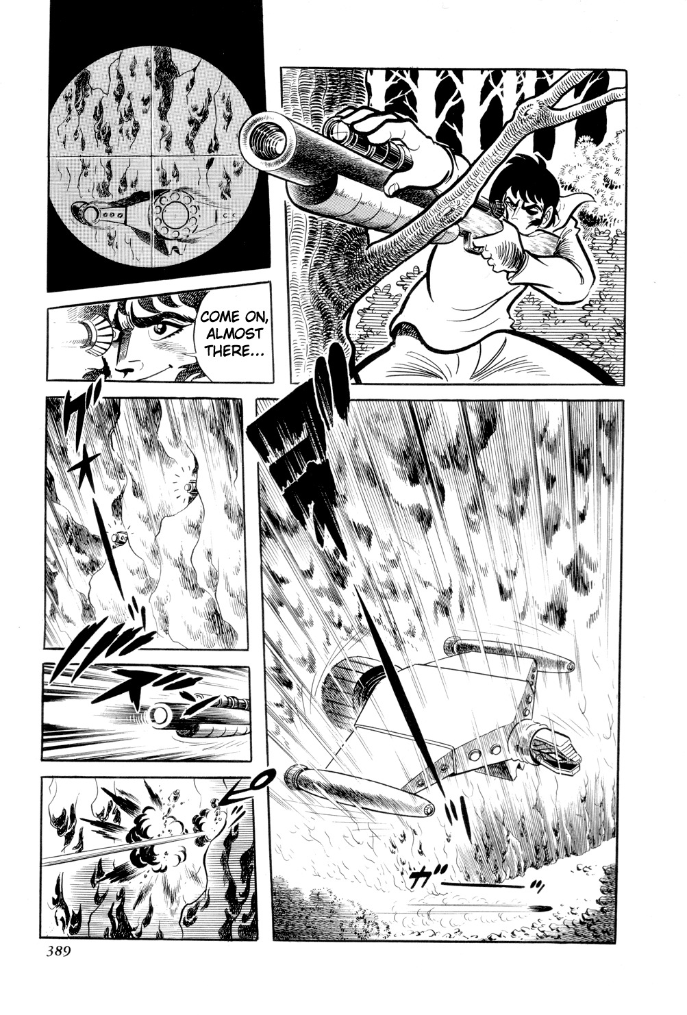 Getter Robo Chapter 13 page 28 - Chapter 13: Musashi's Last Stand