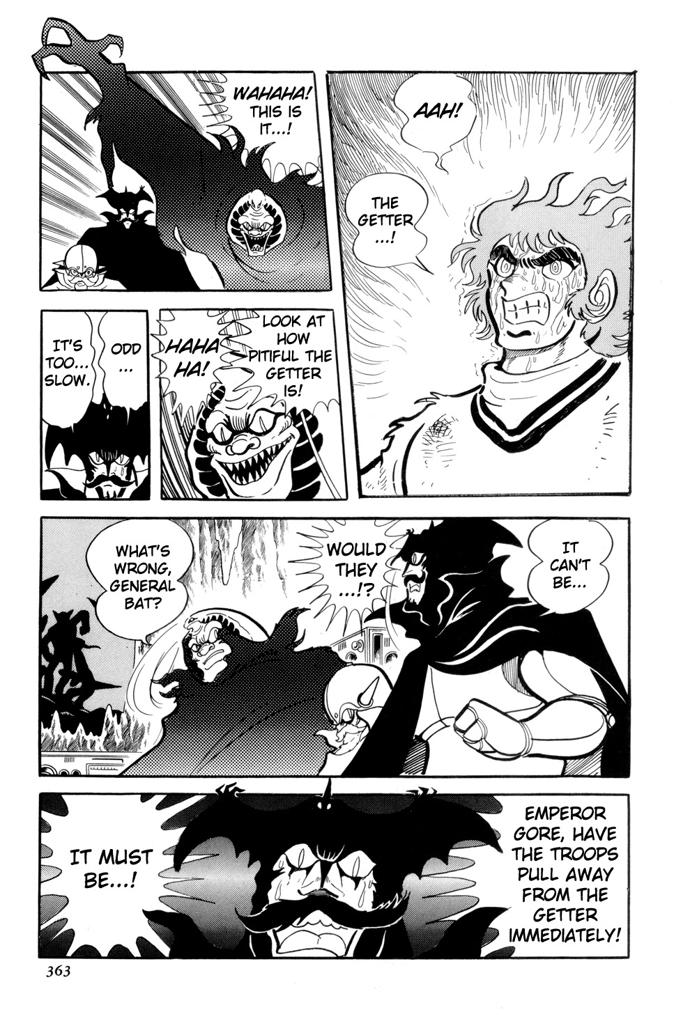 Getter Robo Chapter 13 page 3 - Chapter 13: Musashi's Last Stand