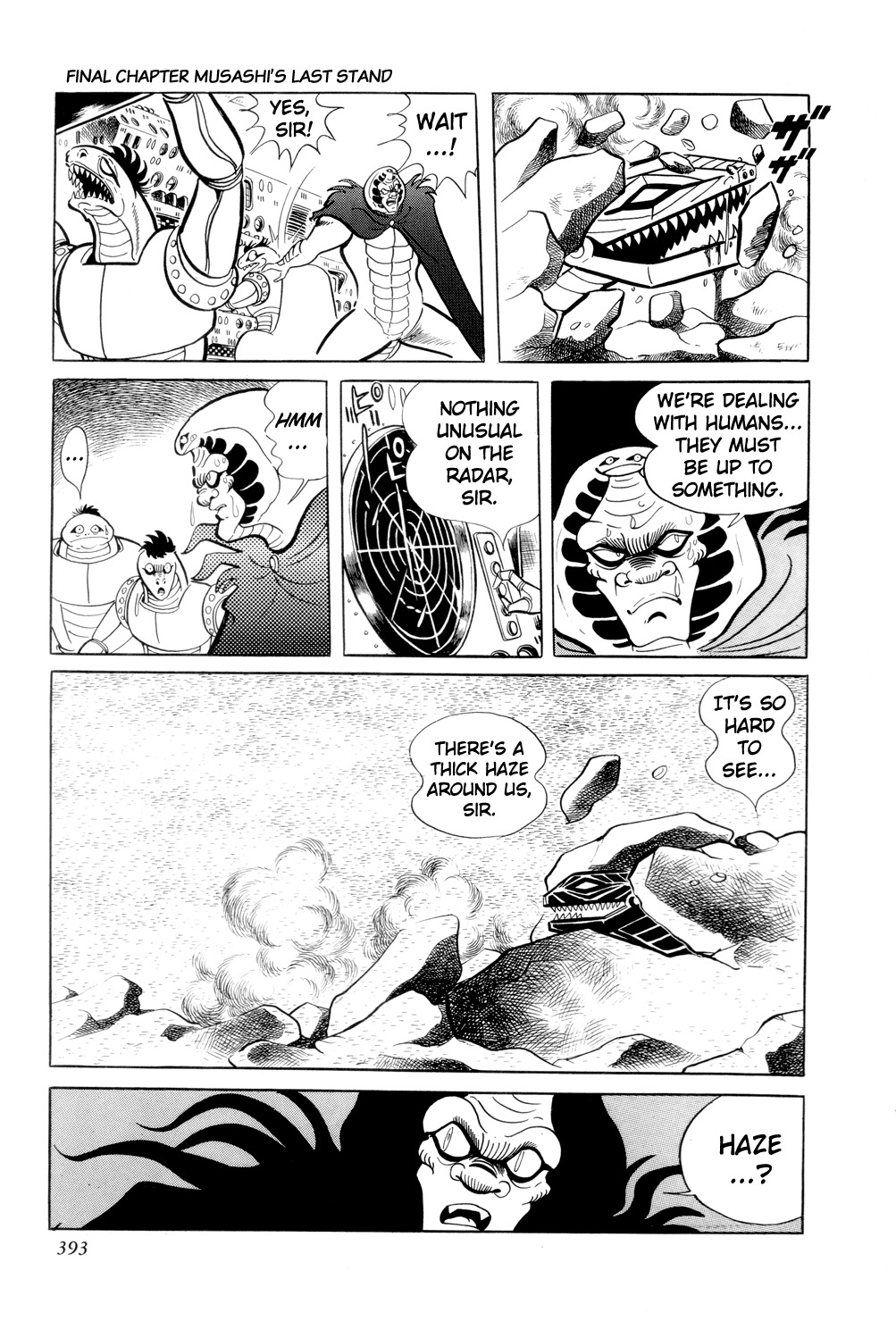 Getter Robo Chapter 13 page 32 - Chapter 13: Musashi's Last Stand