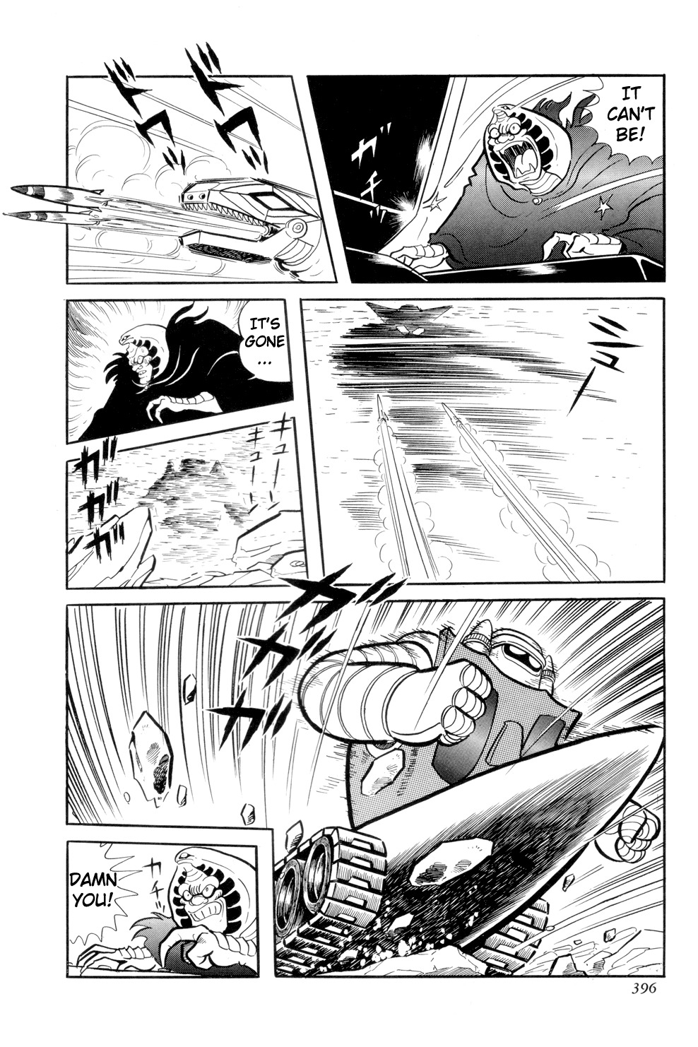 Getter Robo Chapter 13 page 35 - Chapter 13: Musashi's Last Stand