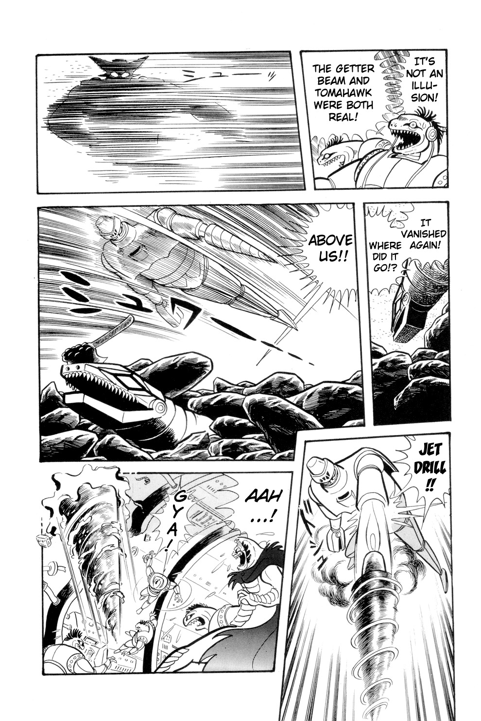 Getter Robo Chapter 13 page 39 - Chapter 13: Musashi's Last Stand