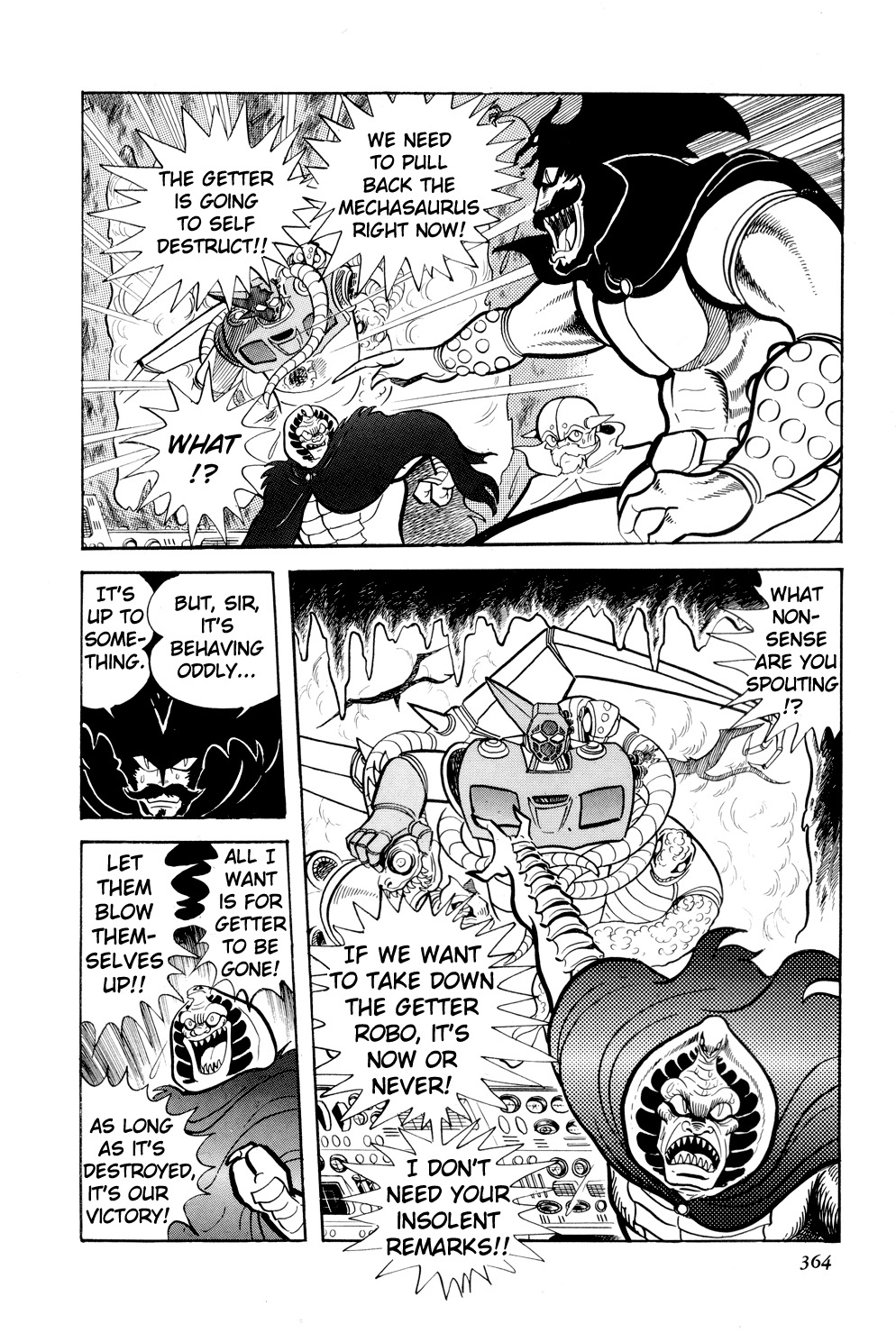 Getter Robo Chapter 13 page 4 - Chapter 13: Musashi's Last Stand
