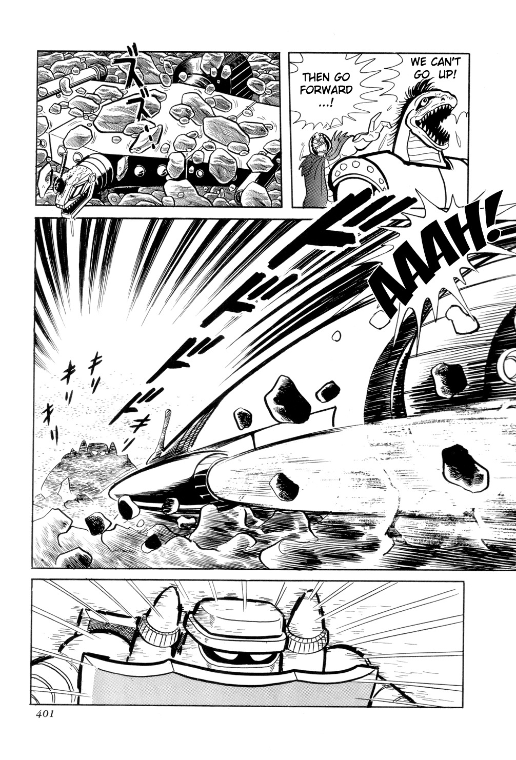 Getter Robo Chapter 13 page 40 - Chapter 13: Musashi's Last Stand