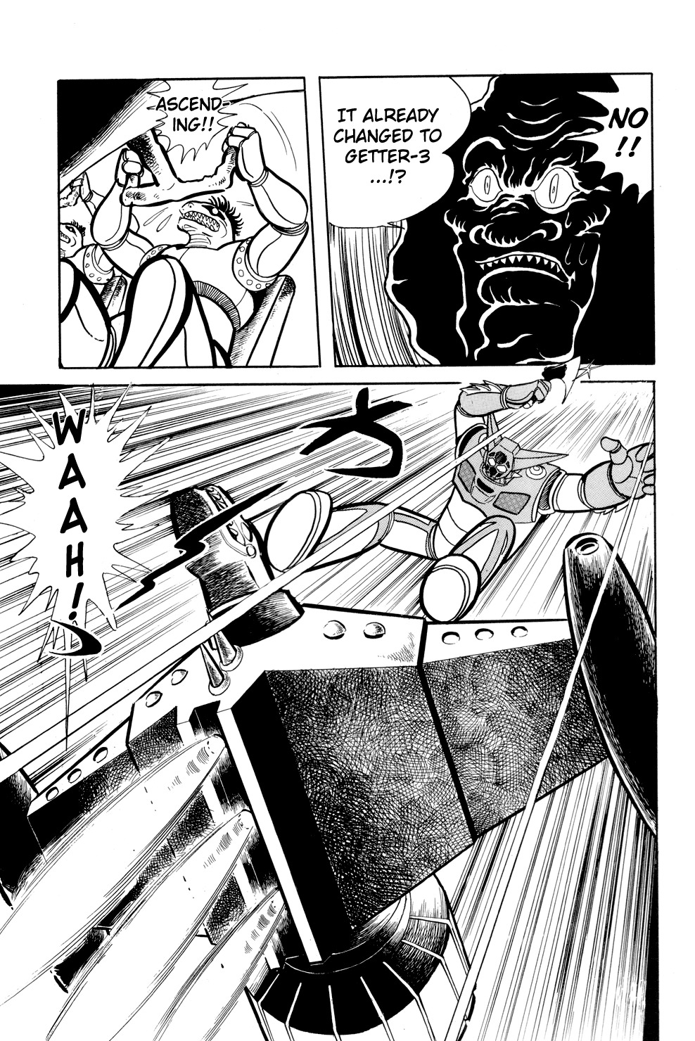 Getter Robo Chapter 13 page 41 - Chapter 13: Musashi's Last Stand