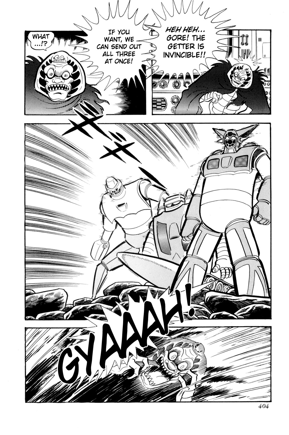 Getter Robo Chapter 13 page 43 - Chapter 13: Musashi's Last Stand