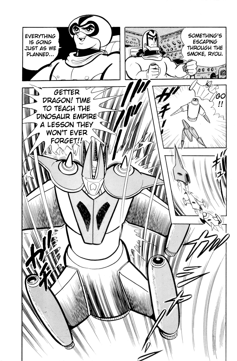 Getter Robo Chapter 13 page 49 - Chapter 13: Musashi's Last Stand