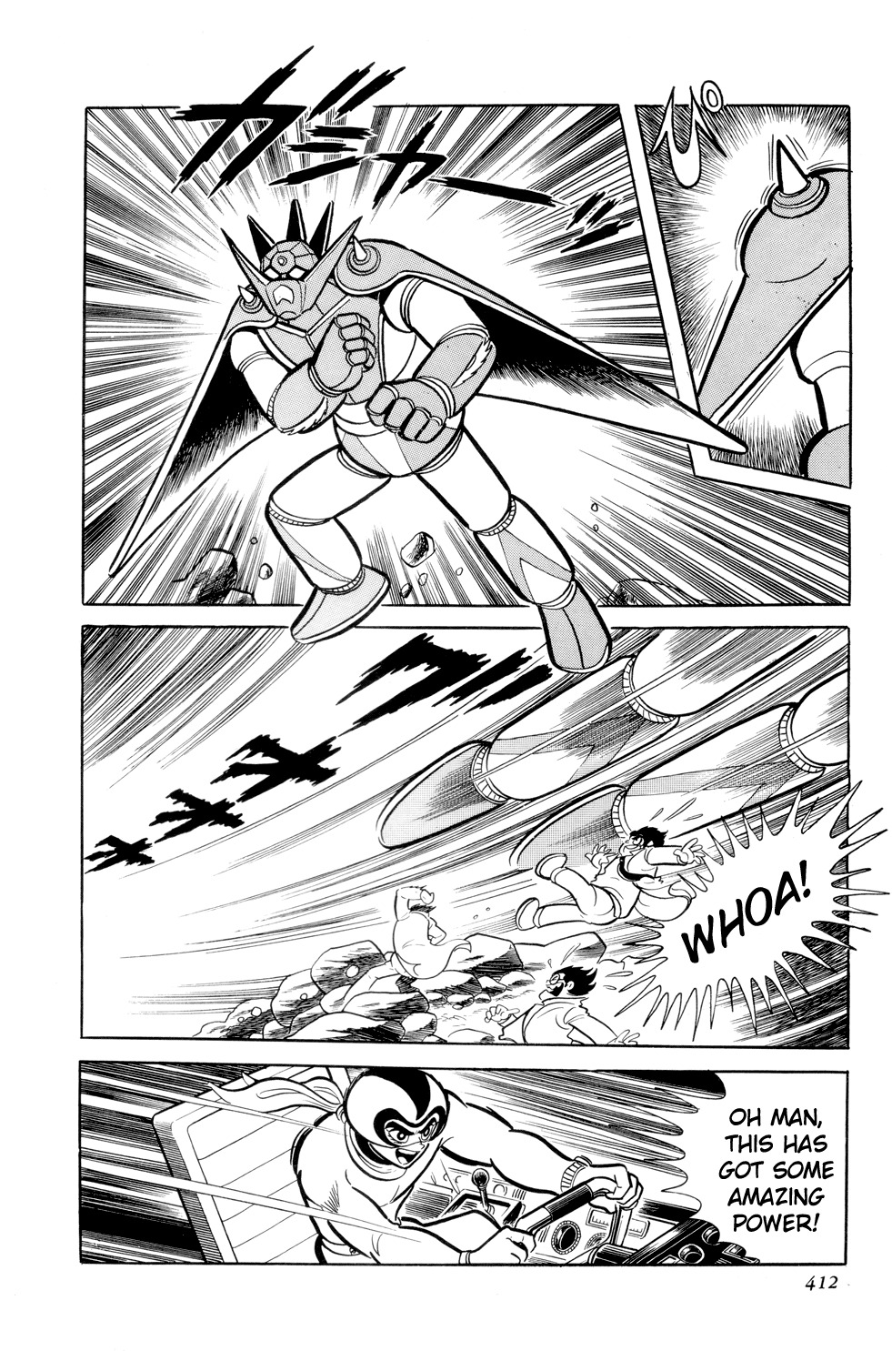 Getter Robo Chapter 13 page 51 - Chapter 13: Musashi's Last Stand