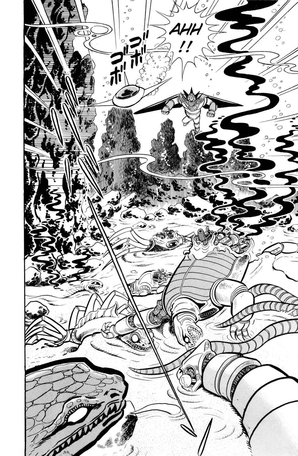 Getter Robo Chapter 13 page 55 - Chapter 13: Musashi's Last Stand