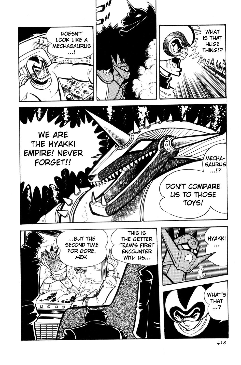 Getter Robo Chapter 13 page 57 - Chapter 13: Musashi's Last Stand