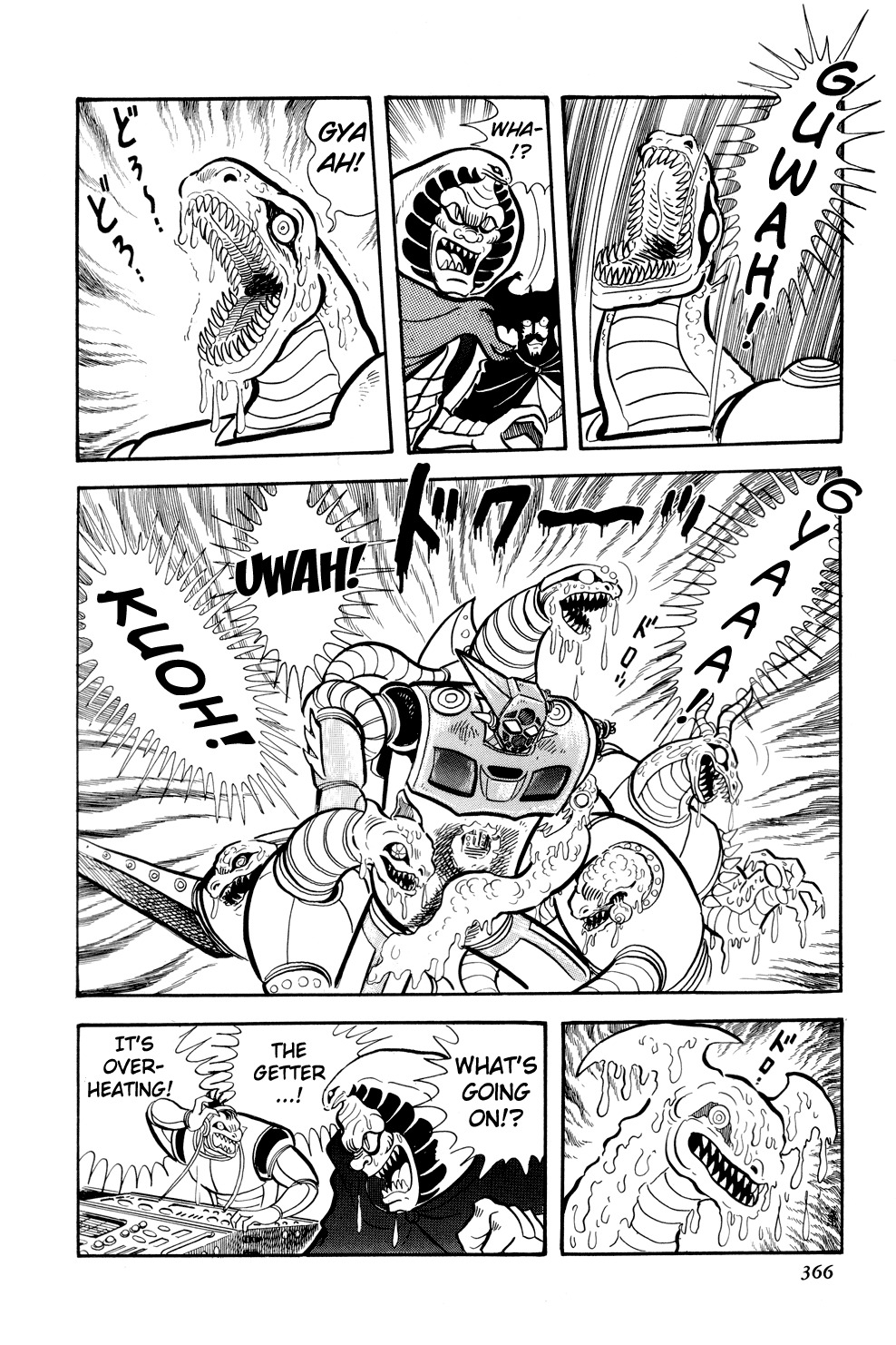 Getter Robo Chapter 13 page 6 - Chapter 13: Musashi's Last Stand