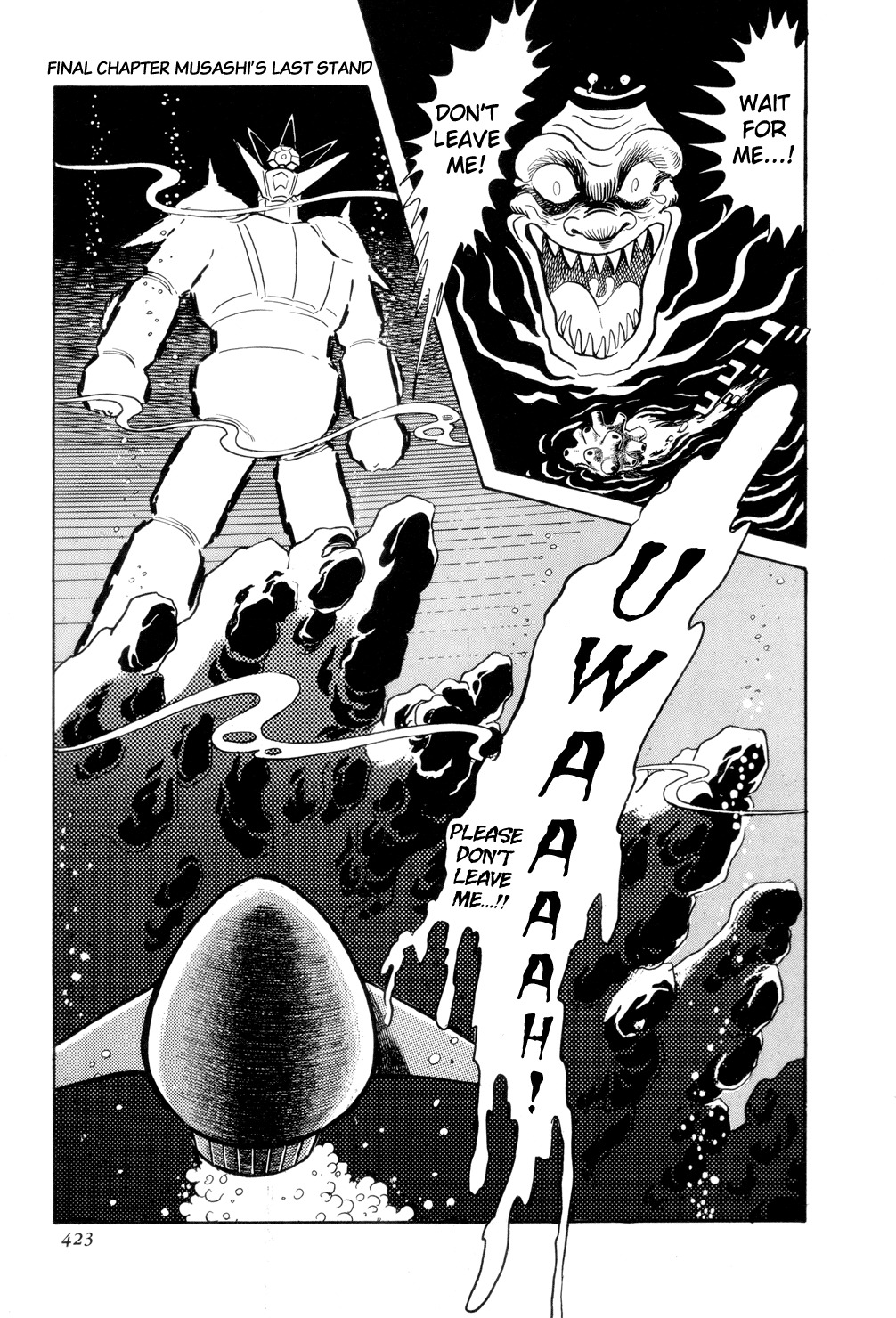 Getter Robo Chapter 13 page 62 - Chapter 13: Musashi's Last Stand