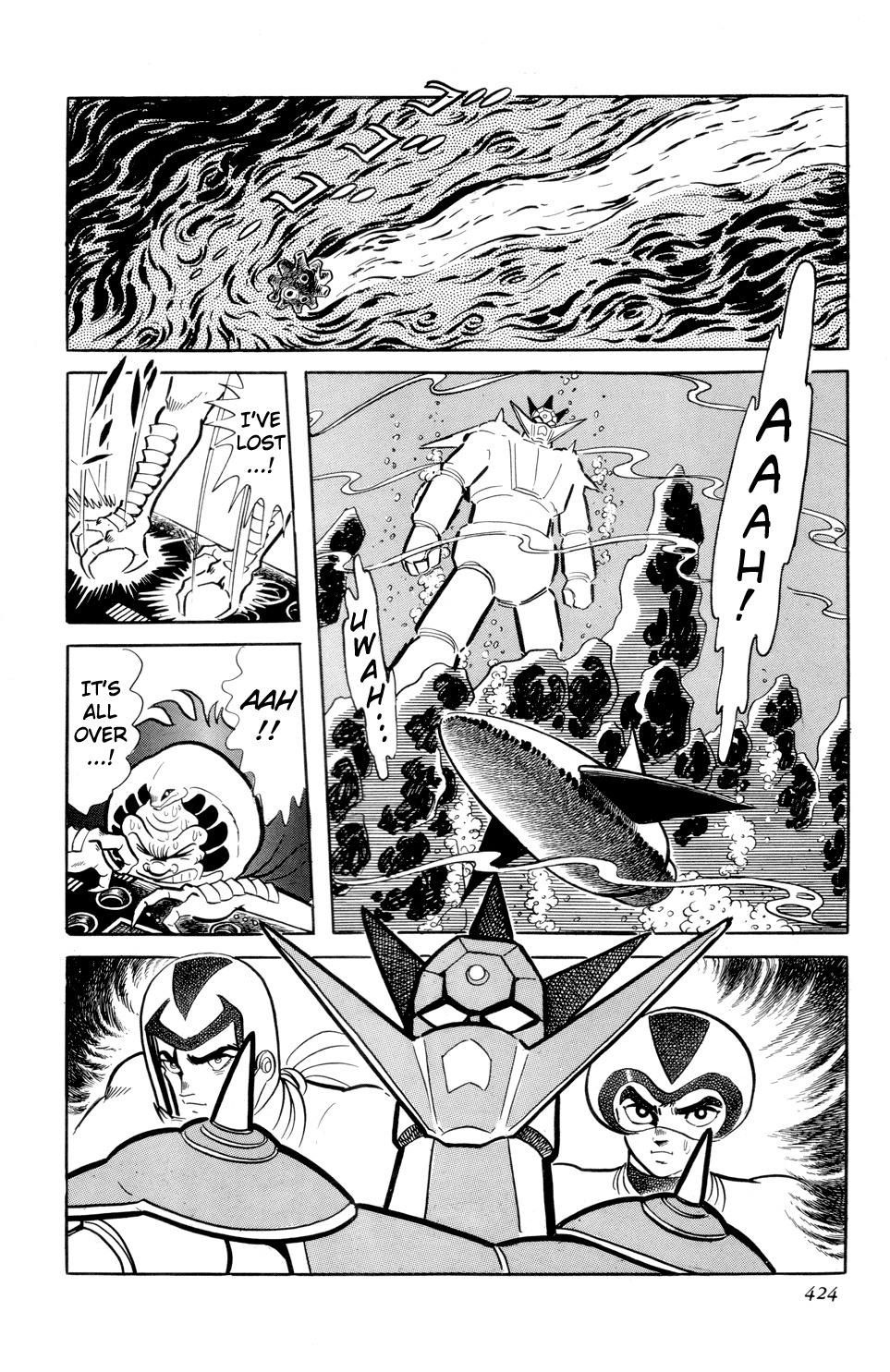 Getter Robo Chapter 13 page 63 - Chapter 13: Musashi's Last Stand