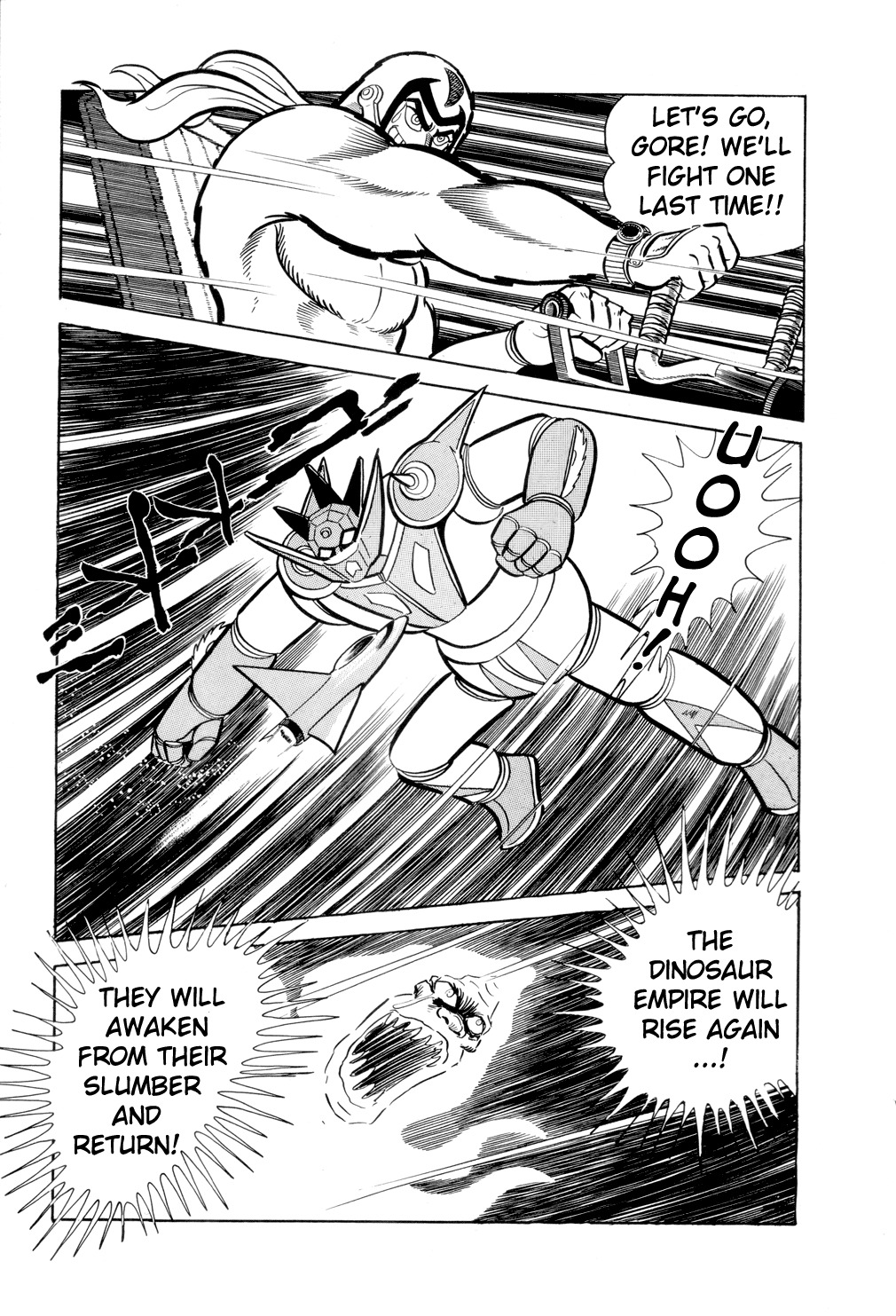 Getter Robo Chapter 13 page 68 - Chapter 13: Musashi's Last Stand