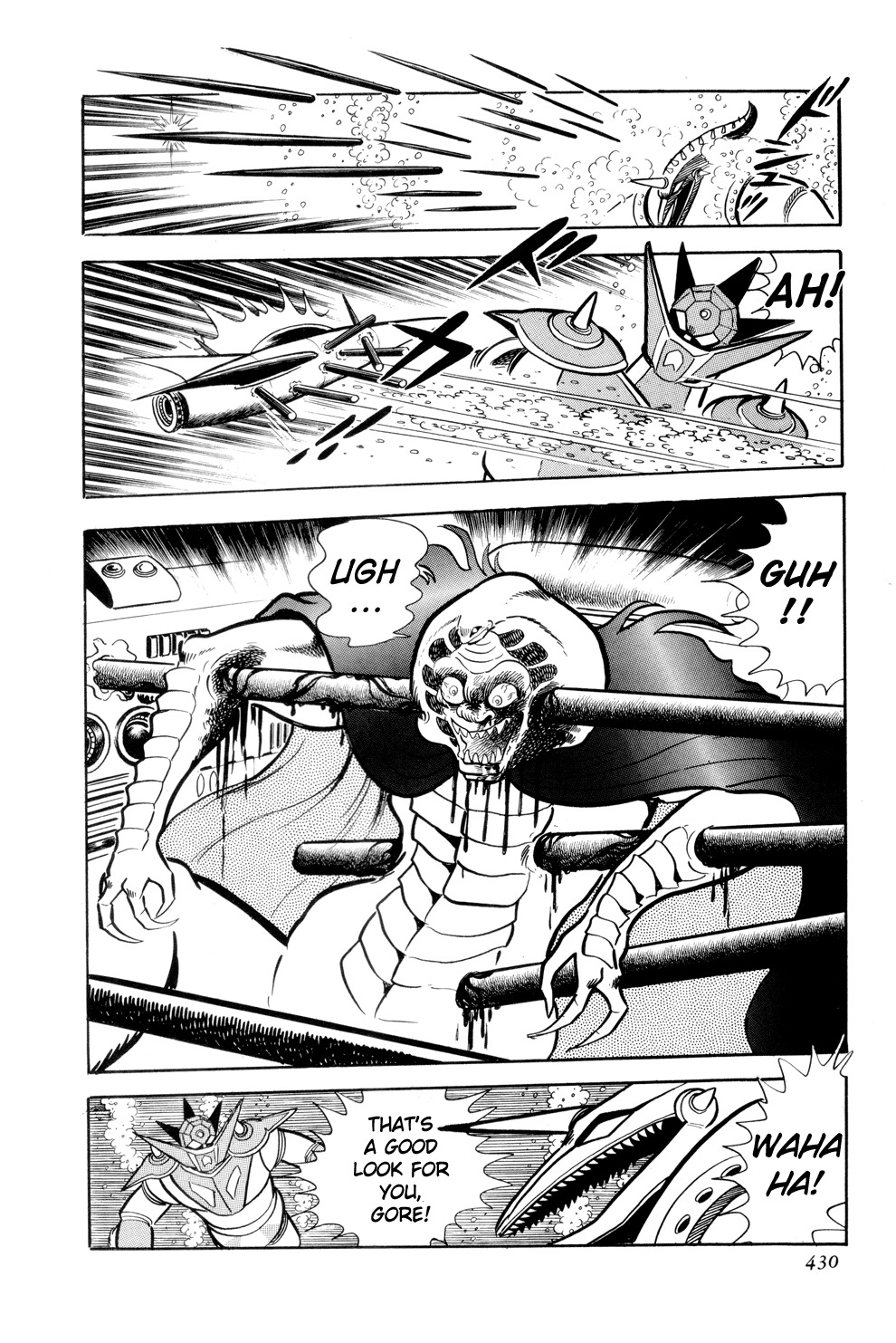Getter Robo Chapter 13 page 69 - Chapter 13: Musashi's Last Stand