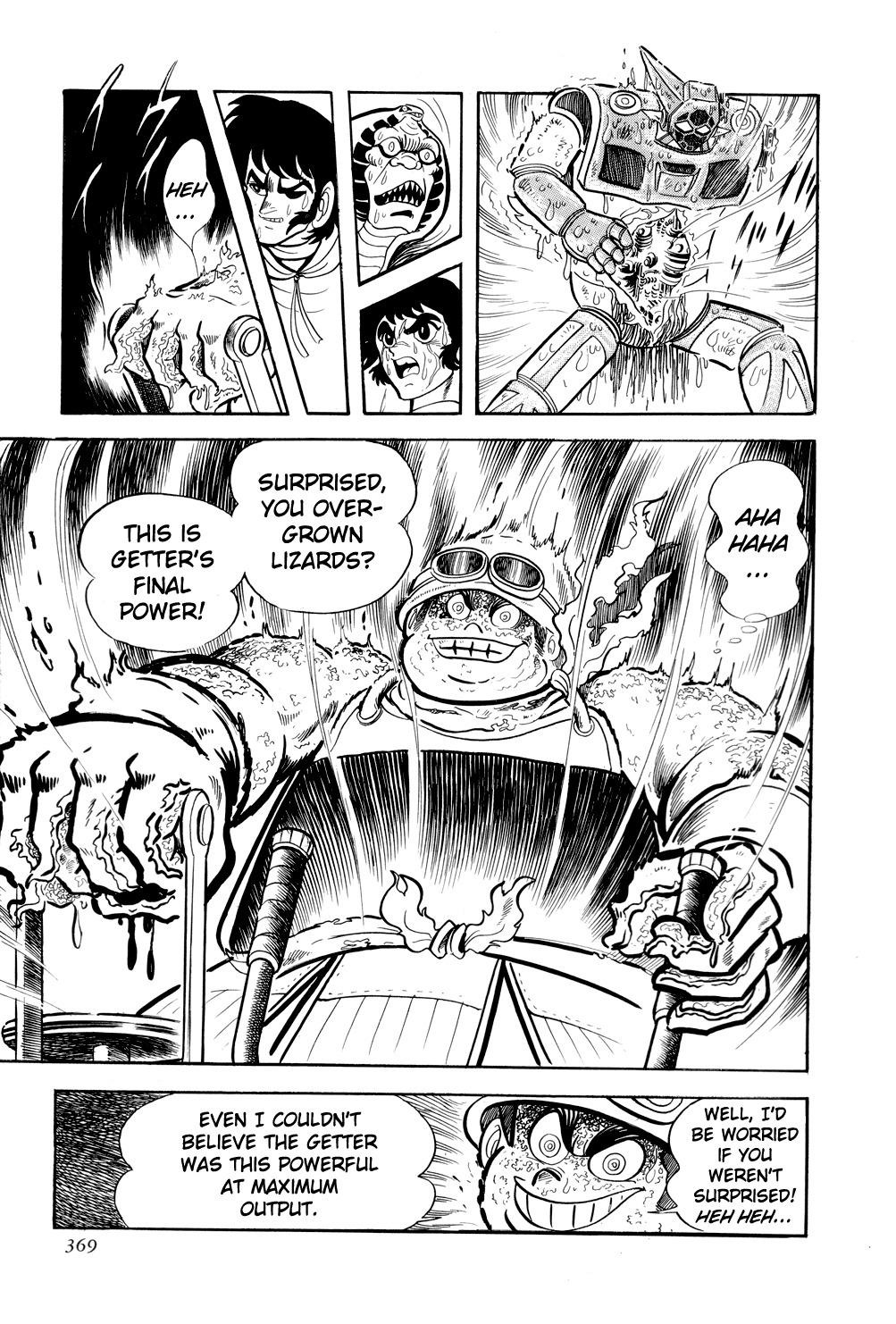 Getter Robo Chapter 13 page 9 - Chapter 13: Musashi's Last Stand
