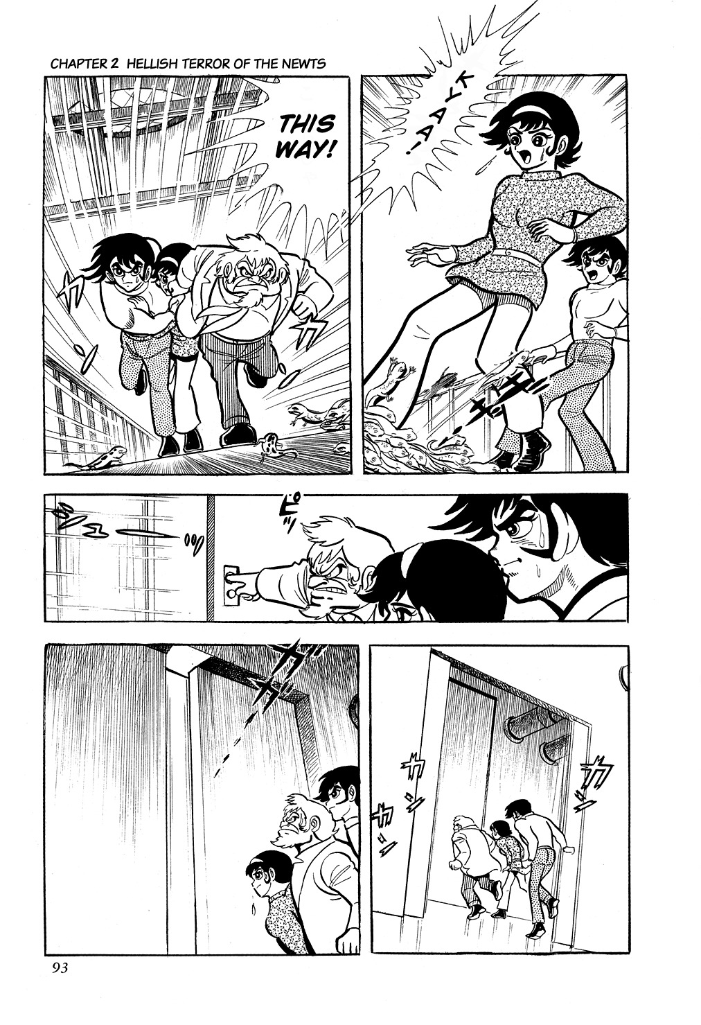 Getter Robo Chapter 2 page 23 - Chapter 2: Hellish Terror of the Newts