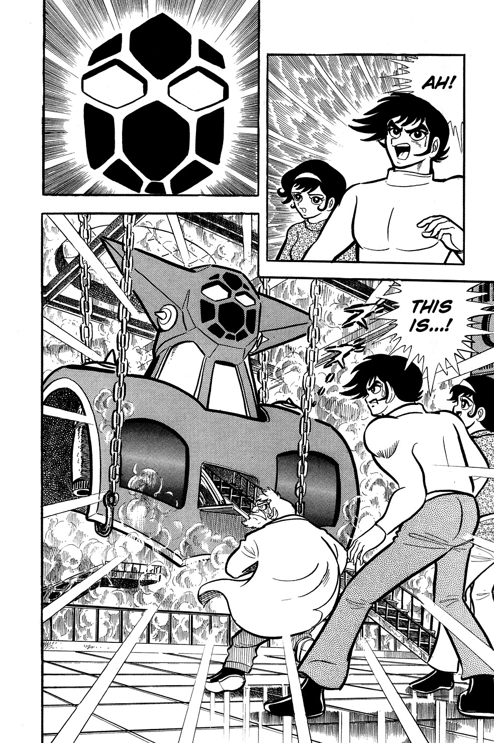 Getter Robo Chapter 2 page 24 - Chapter 2: Hellish Terror of the Newts