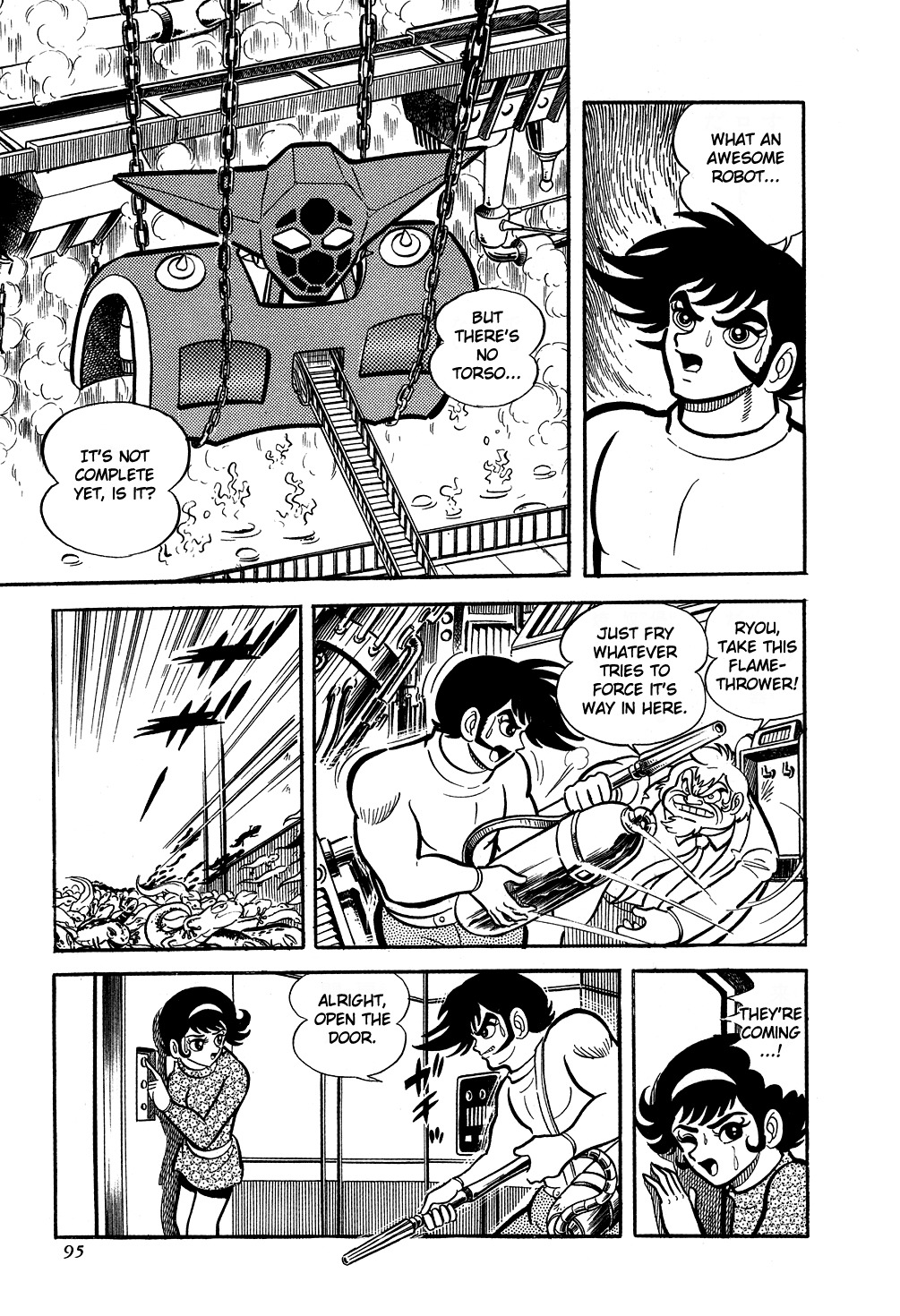 Getter Robo Chapter 2 page 25 - Chapter 2: Hellish Terror of the Newts