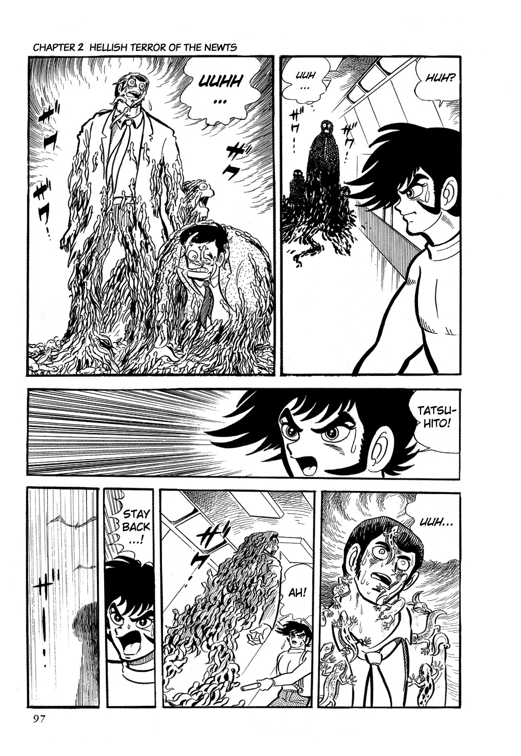 Getter Robo Chapter 2 page 27 - Chapter 2: Hellish Terror of the Newts