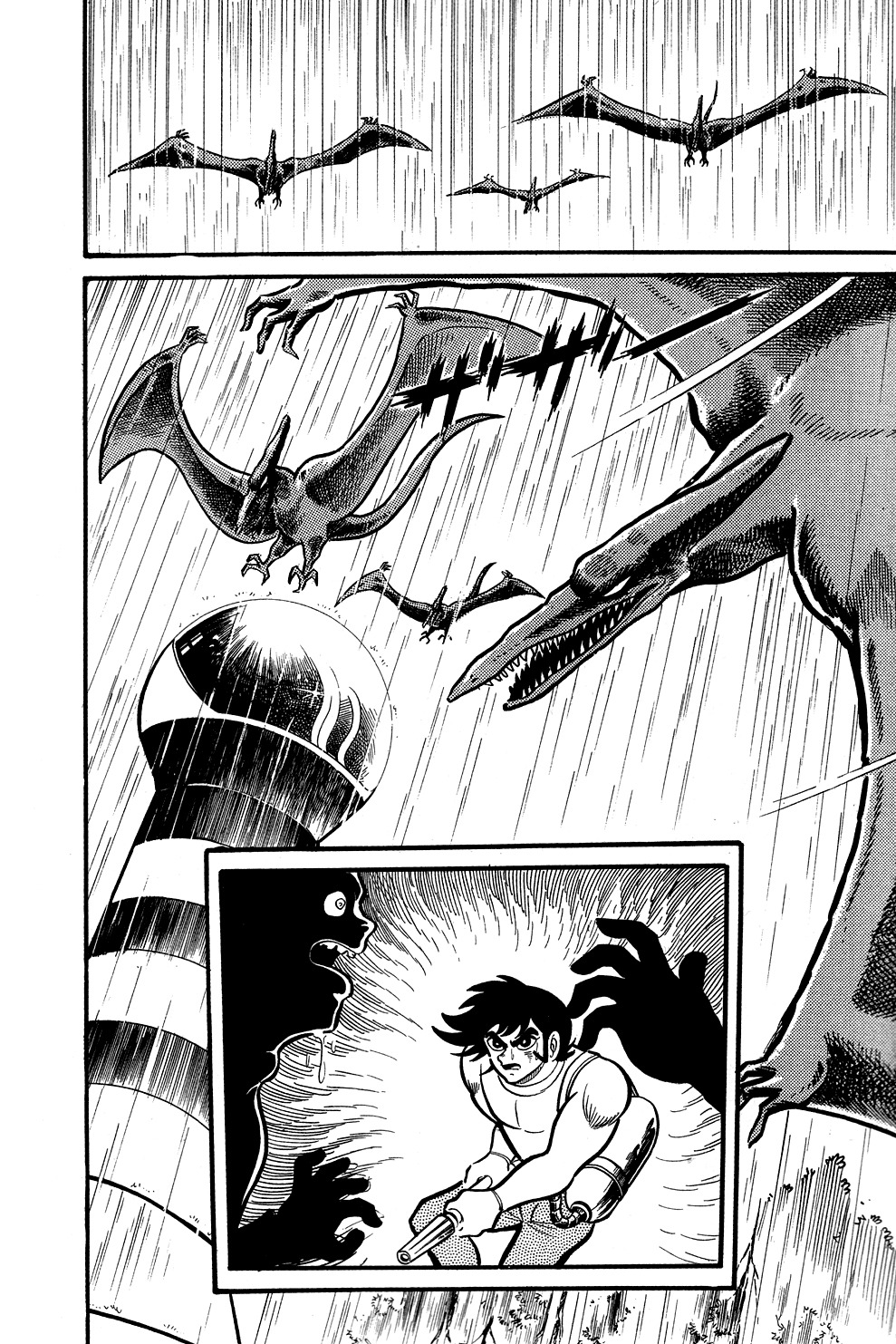 Getter Robo Chapter 2 page 28 - Chapter 2: Hellish Terror of the Newts