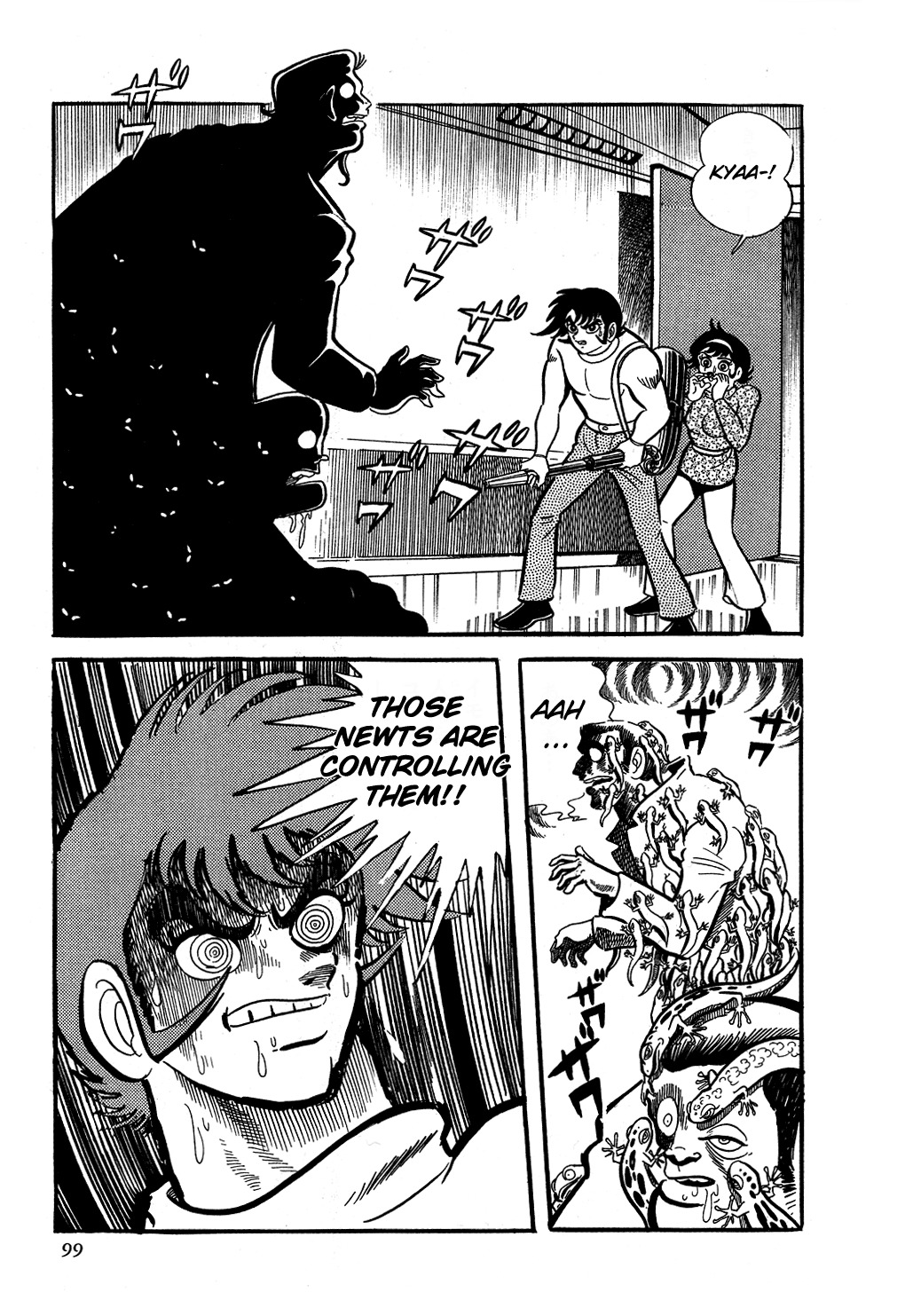 Getter Robo Chapter 2 page 29 - Chapter 2: Hellish Terror of the Newts