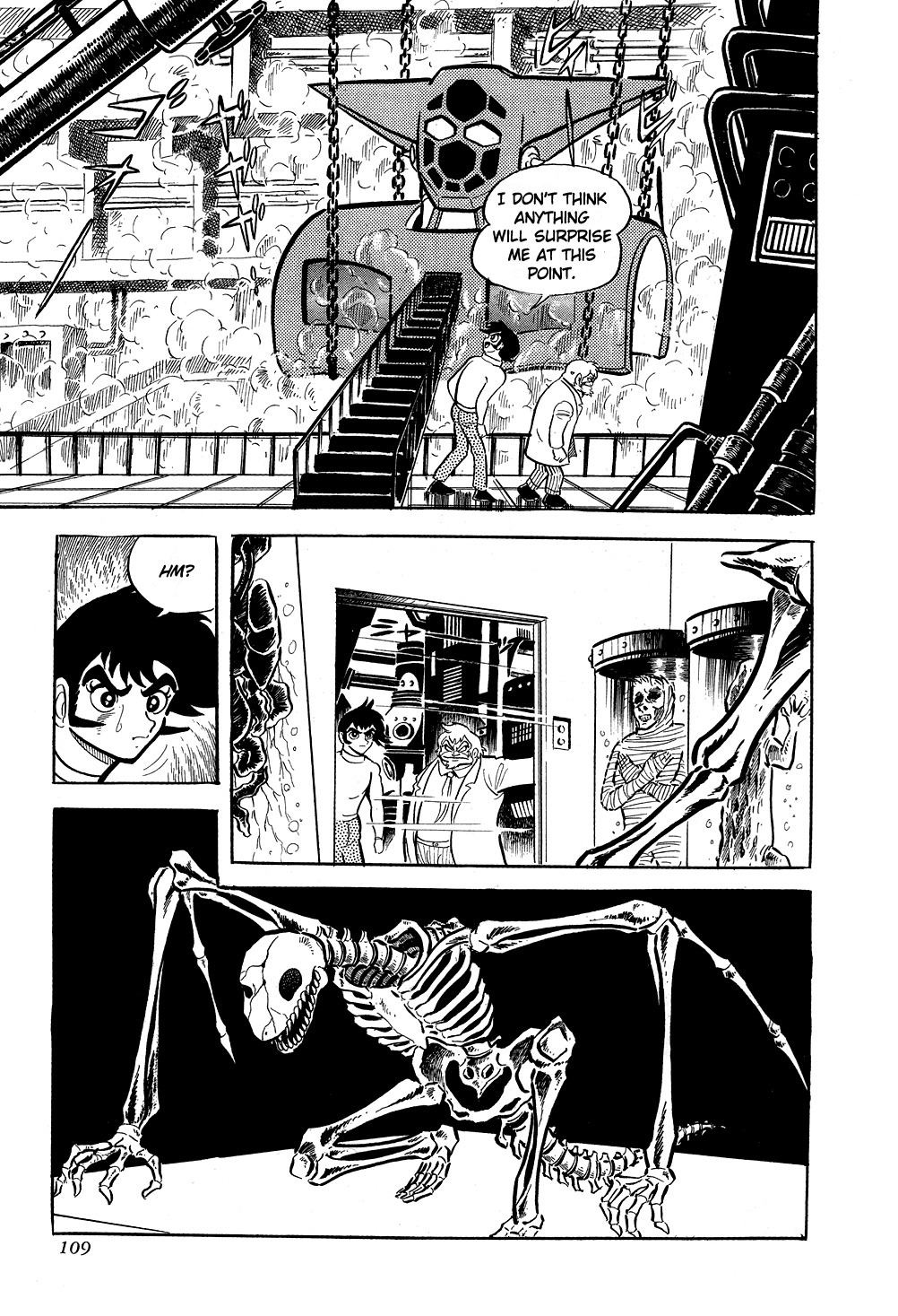 Getter Robo Chapter 2 page 39 - Chapter 2: Hellish Terror of the Newts