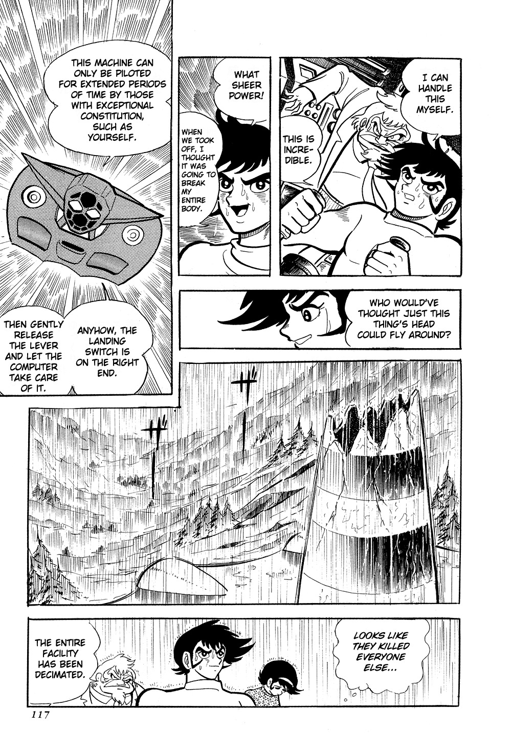 Getter Robo Chapter 2 page 47 - Chapter 2: Hellish Terror of the Newts
