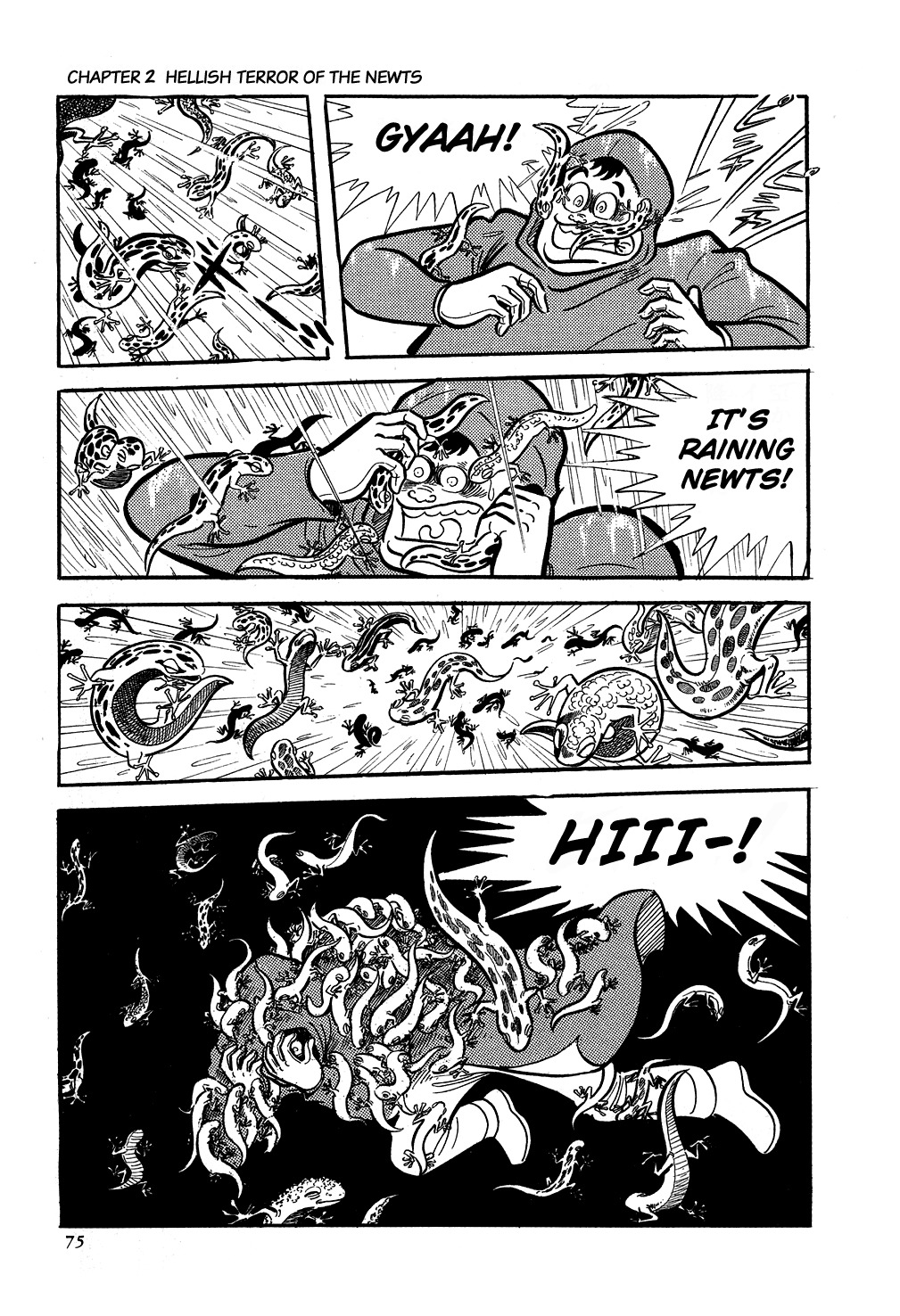 Getter Robo Chapter 2 page 5 - Chapter 2: Hellish Terror of the Newts