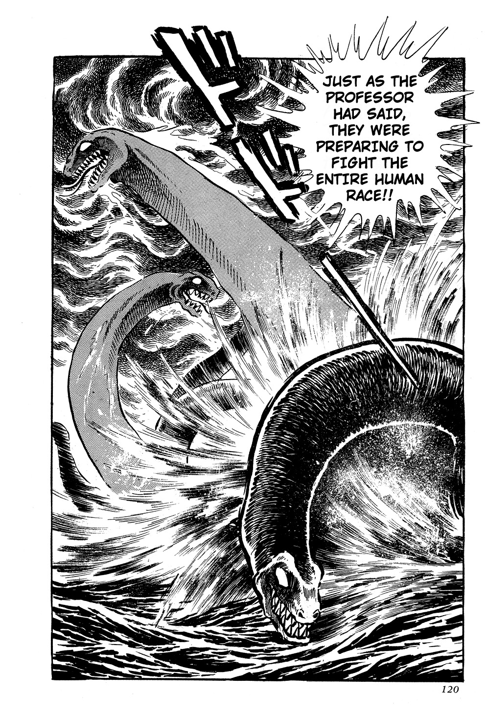 Getter Robo Chapter 2 page 50 - Chapter 2: Hellish Terror of the Newts