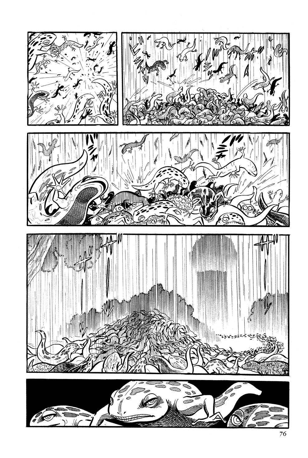 Getter Robo Chapter 2 page 6 - Chapter 2: Hellish Terror of the Newts