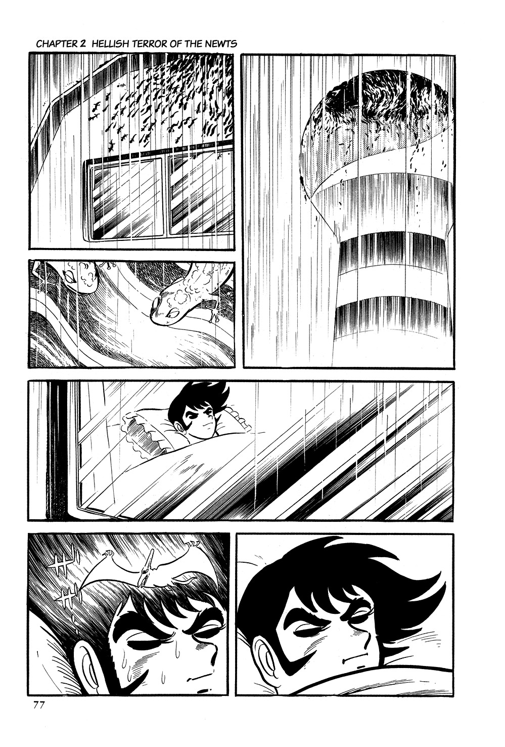 Getter Robo Chapter 2 page 7 - Chapter 2: Hellish Terror of the Newts