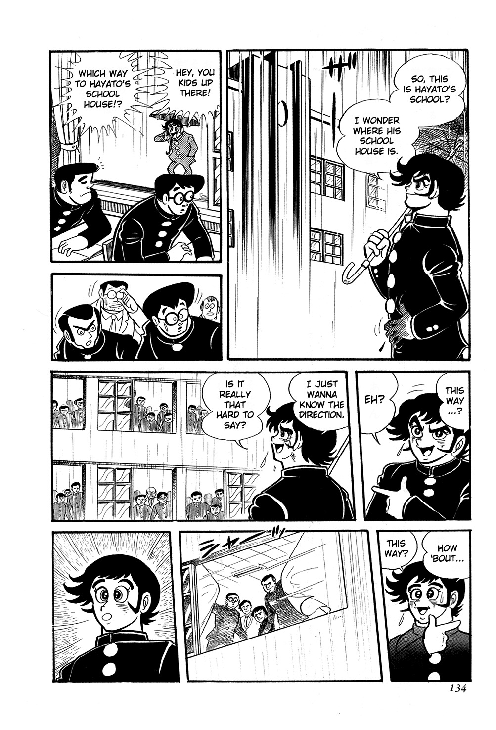 Getter Robo Chapter 3 page 14 - Chapter 3: Hayato's School House