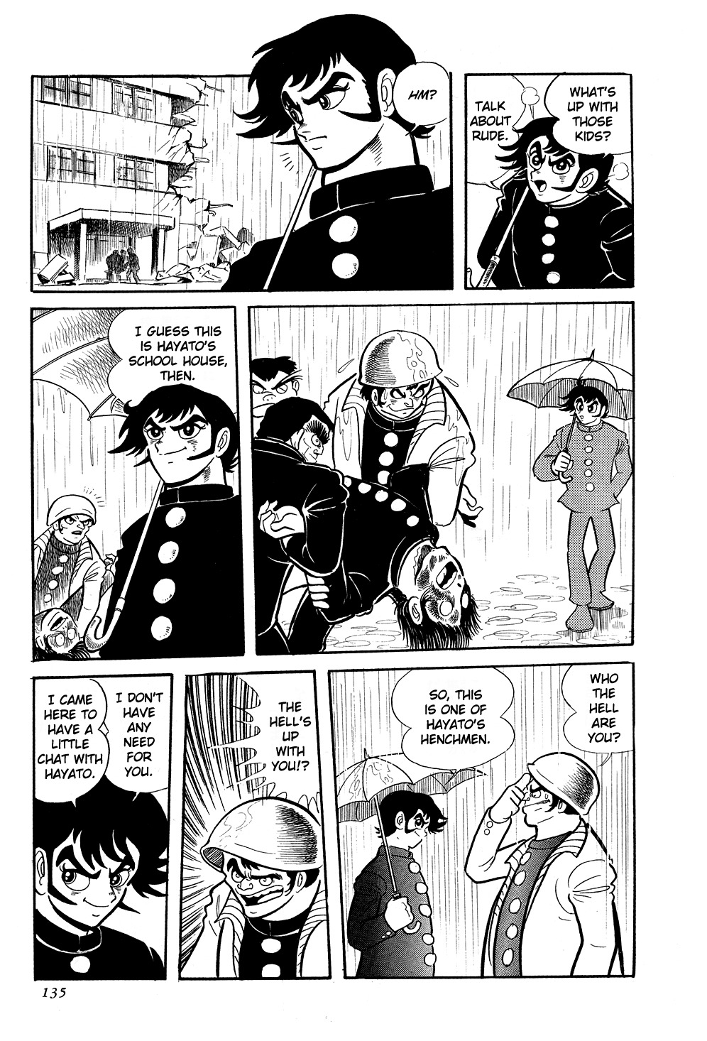 Getter Robo Chapter 3 page 15 - Chapter 3: Hayato's School House