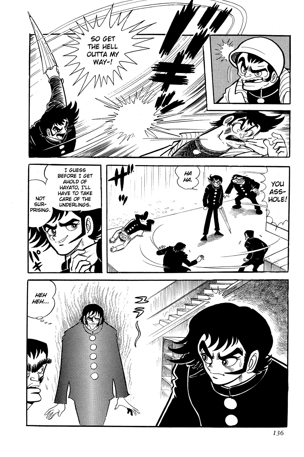 Getter Robo Chapter 3 page 16 - Chapter 3: Hayato's School House