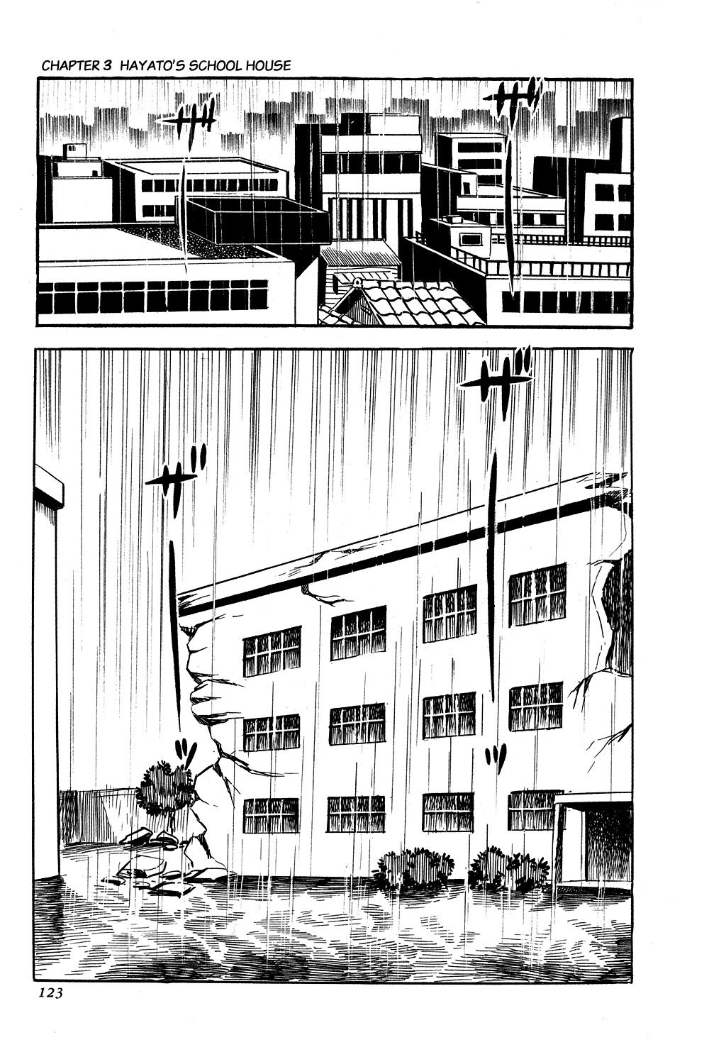Getter Robo Chapter 3 page 3 - Chapter 3: Hayato's School House