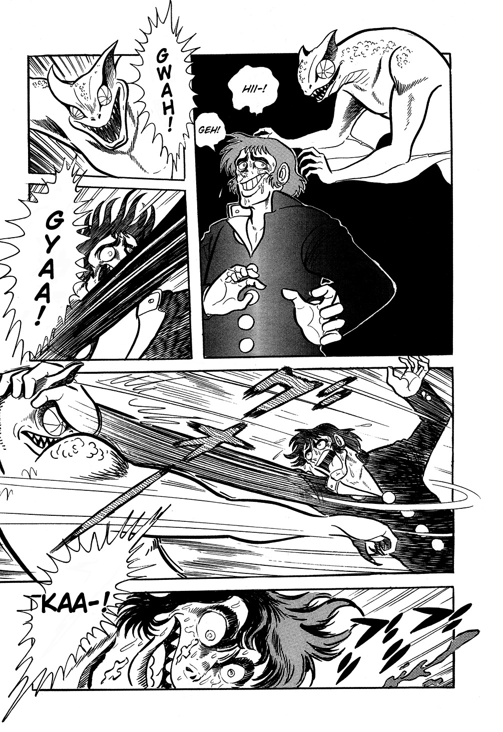 Getter Robo Chapter 3 page 31 - Chapter 3: Hayato's School House
