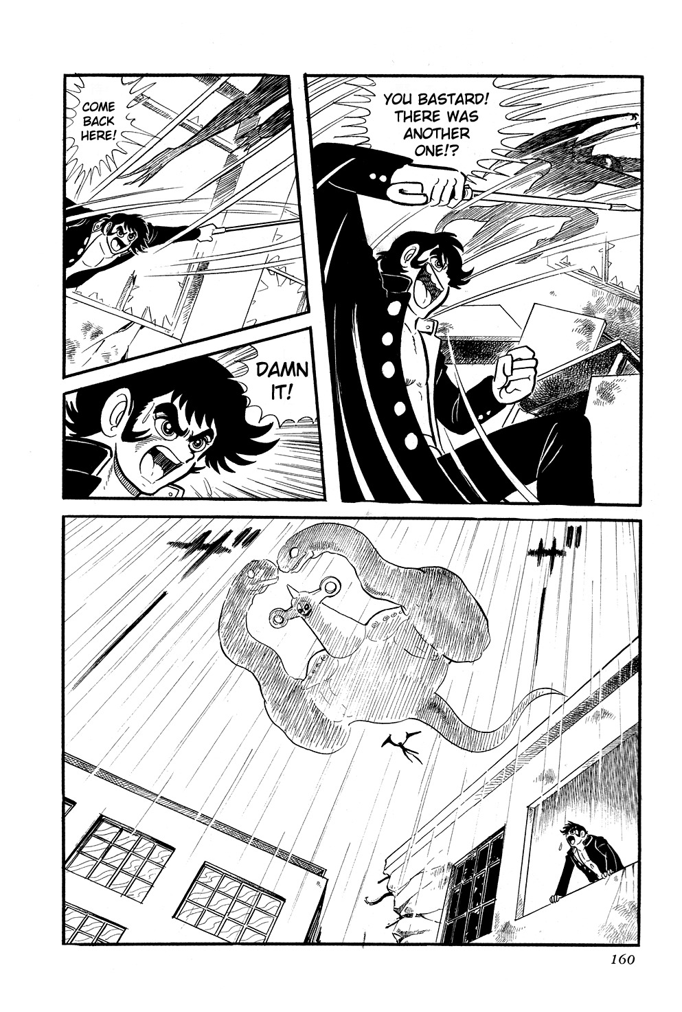 Getter Robo Chapter 3 page 40 - Chapter 3: Hayato's School House