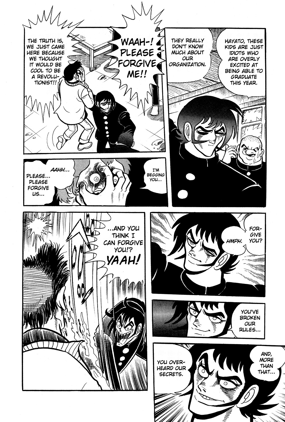 Getter Robo Chapter 3 page 8 - Chapter 3: Hayato's School House