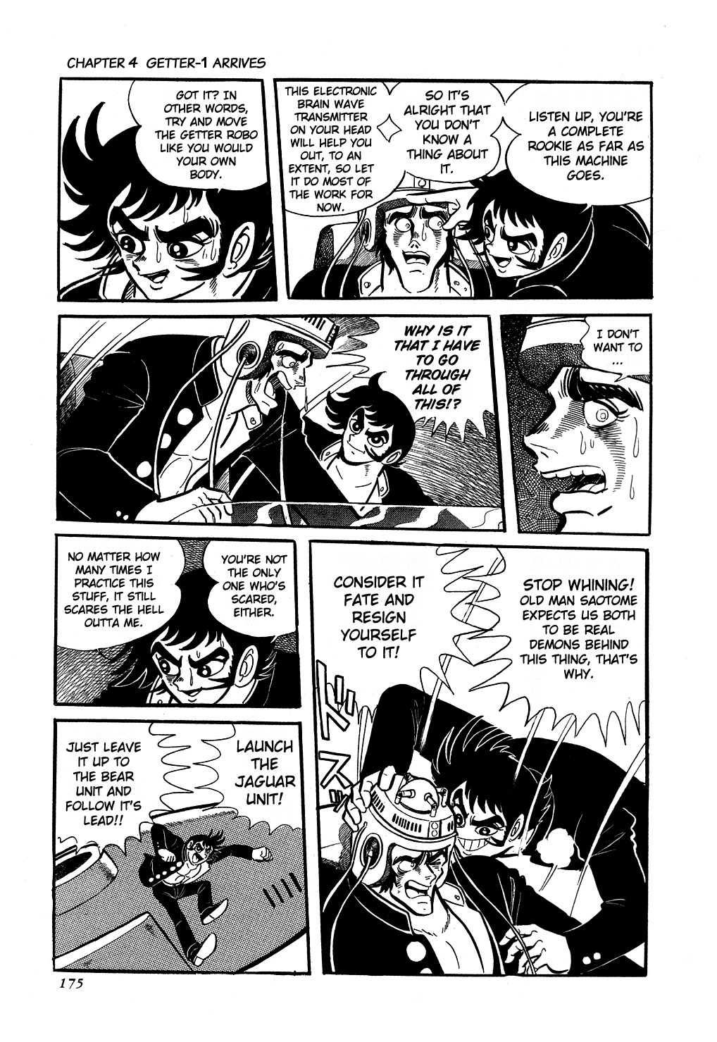 Getter Robo Chapter 4 page 11 - Chapter 4: Getter-1 Arrives