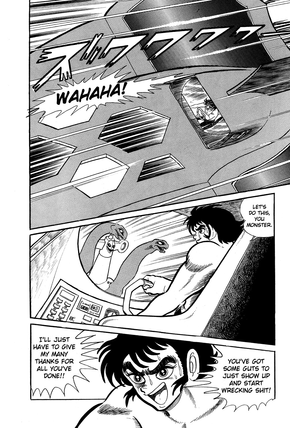 Getter Robo Chapter 4 page 16 - Chapter 4: Getter-1 Arrives