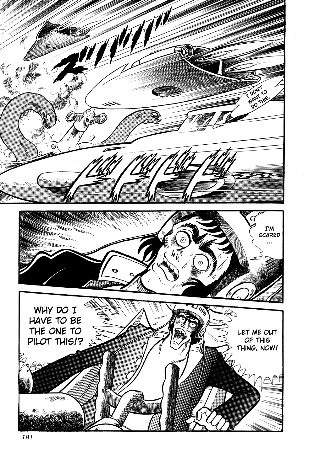 Getter Robo Chapter 4 page 17 - Chapter 4: Getter-1 Arrives