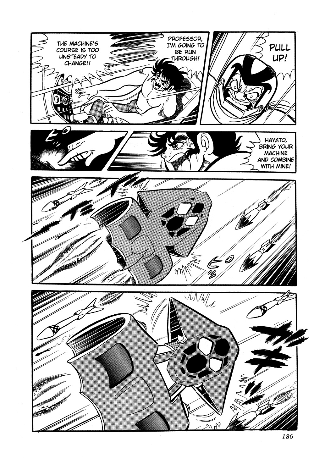 Getter Robo Chapter 4 page 22 - Chapter 4: Getter-1 Arrives
