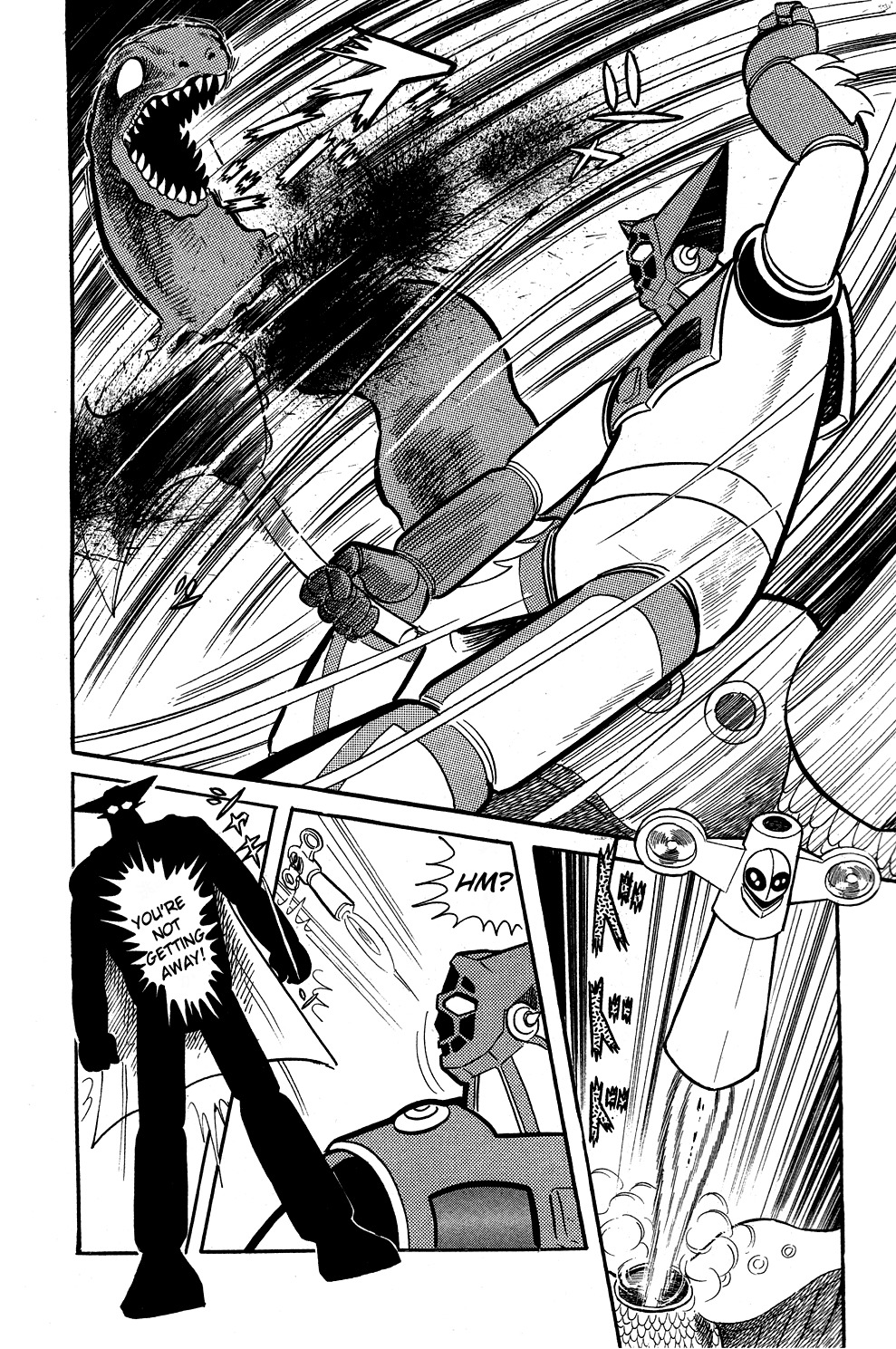 Getter Robo Chapter 4 page 29 - Chapter 4: Getter-1 Arrives