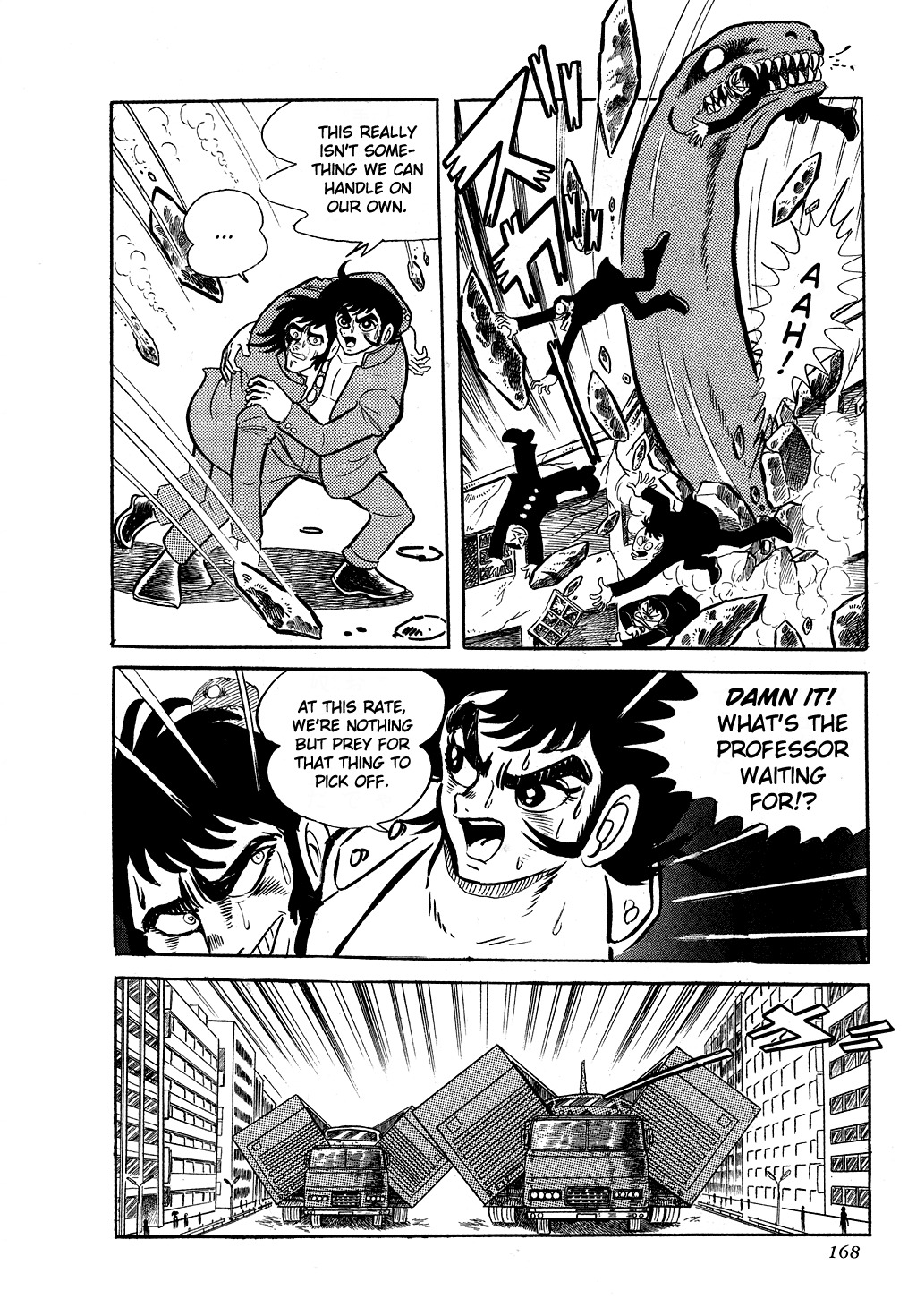 Getter Robo Chapter 4 page 4 - Chapter 4: Getter-1 Arrives