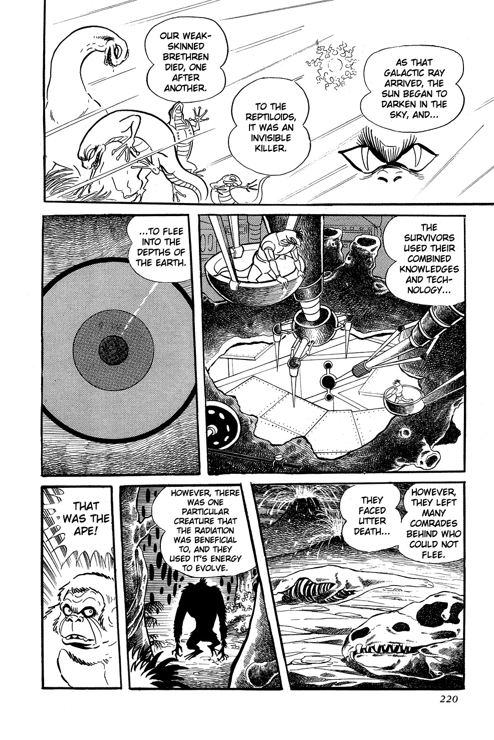 Getter Robo Chapter 5 page 24 - Chapter 5: Dark Lord of the Depths, Gore