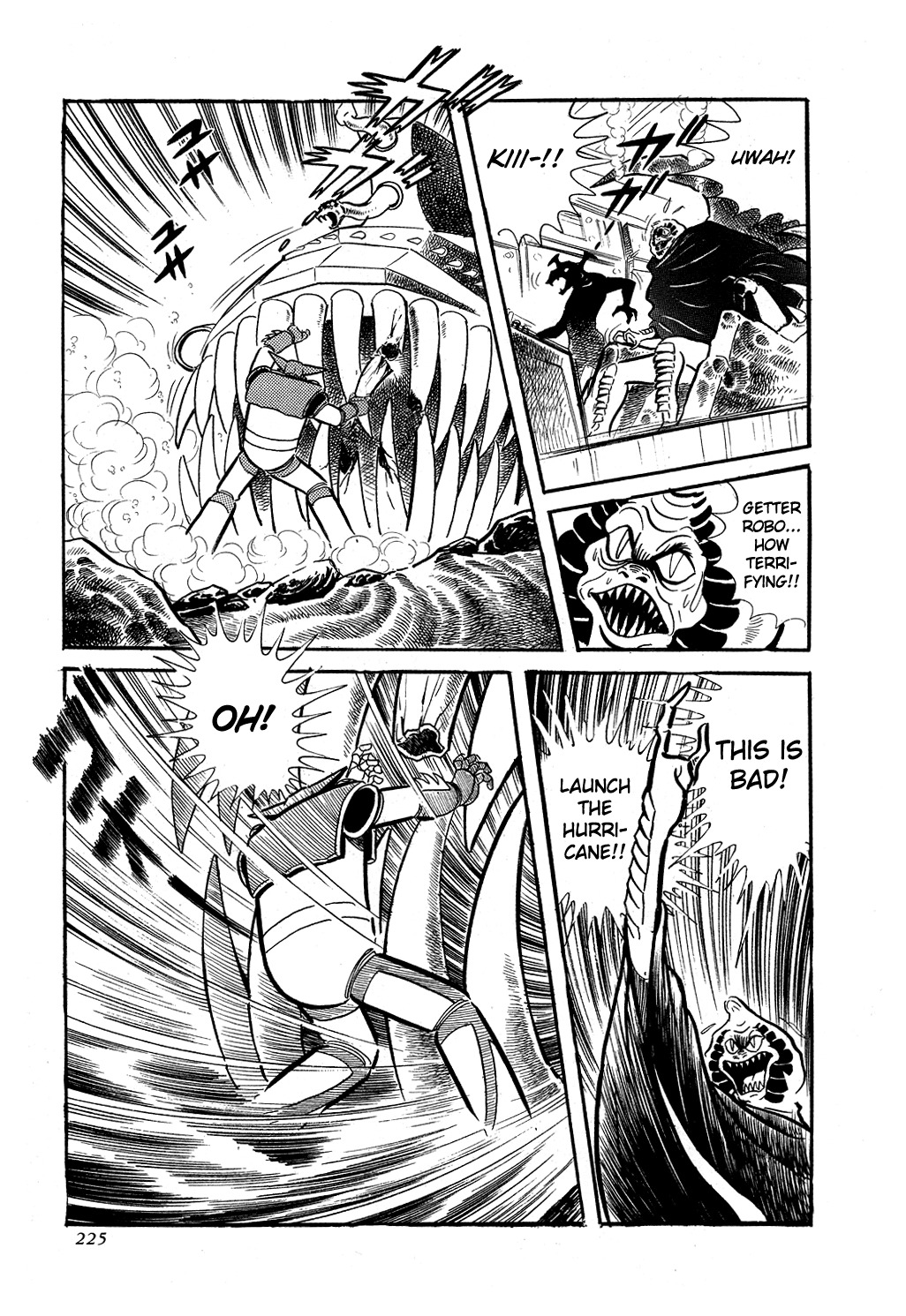 Getter Robo Chapter 5 page 29 - Chapter 5: Dark Lord of the Depths, Gore