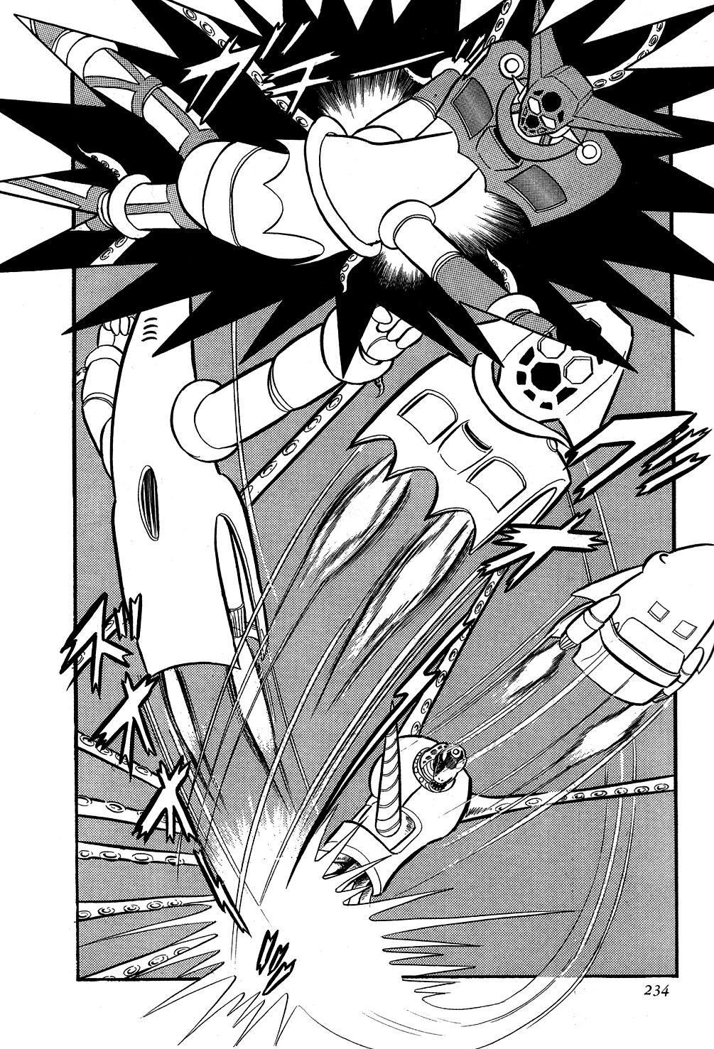 Getter Robo Chapter 5 page 38 - Chapter 5: Dark Lord of the Depths, Gore