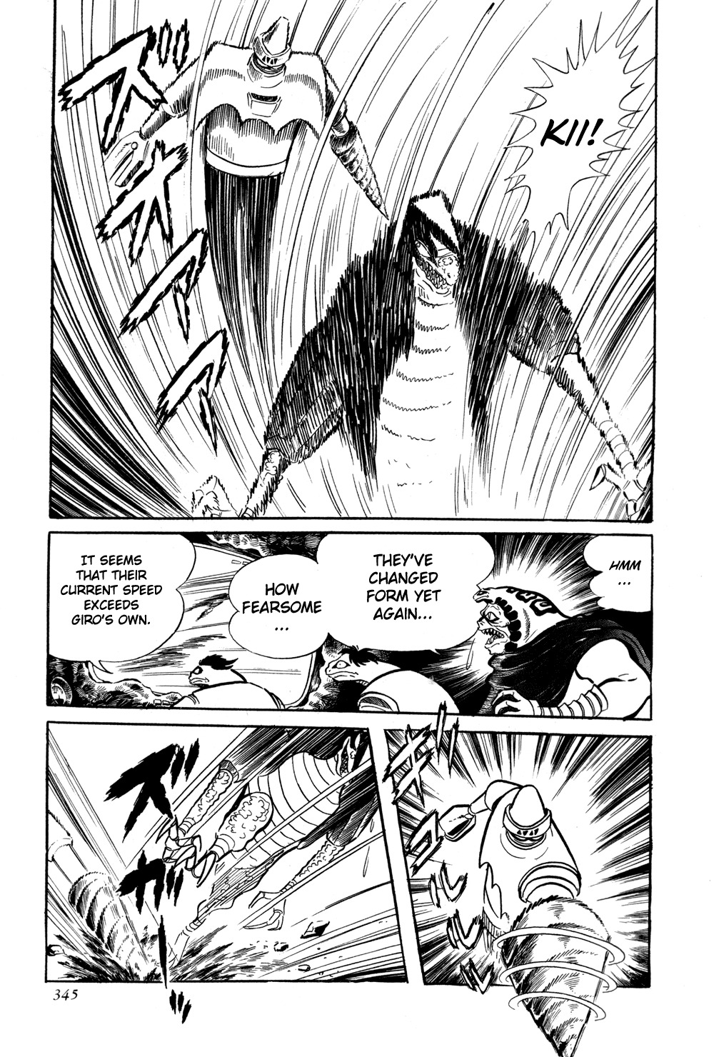 Getter Robo Chapter 6 page 100 - Chapter 6: Visions of Hell on Mt. Daisetsu